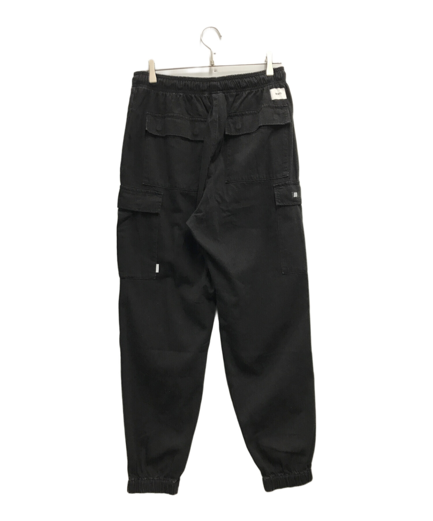 WTAPS (ダブルタップス) MILT2001 TROUSERS COTTON.DENIM ブラック サイズ:M