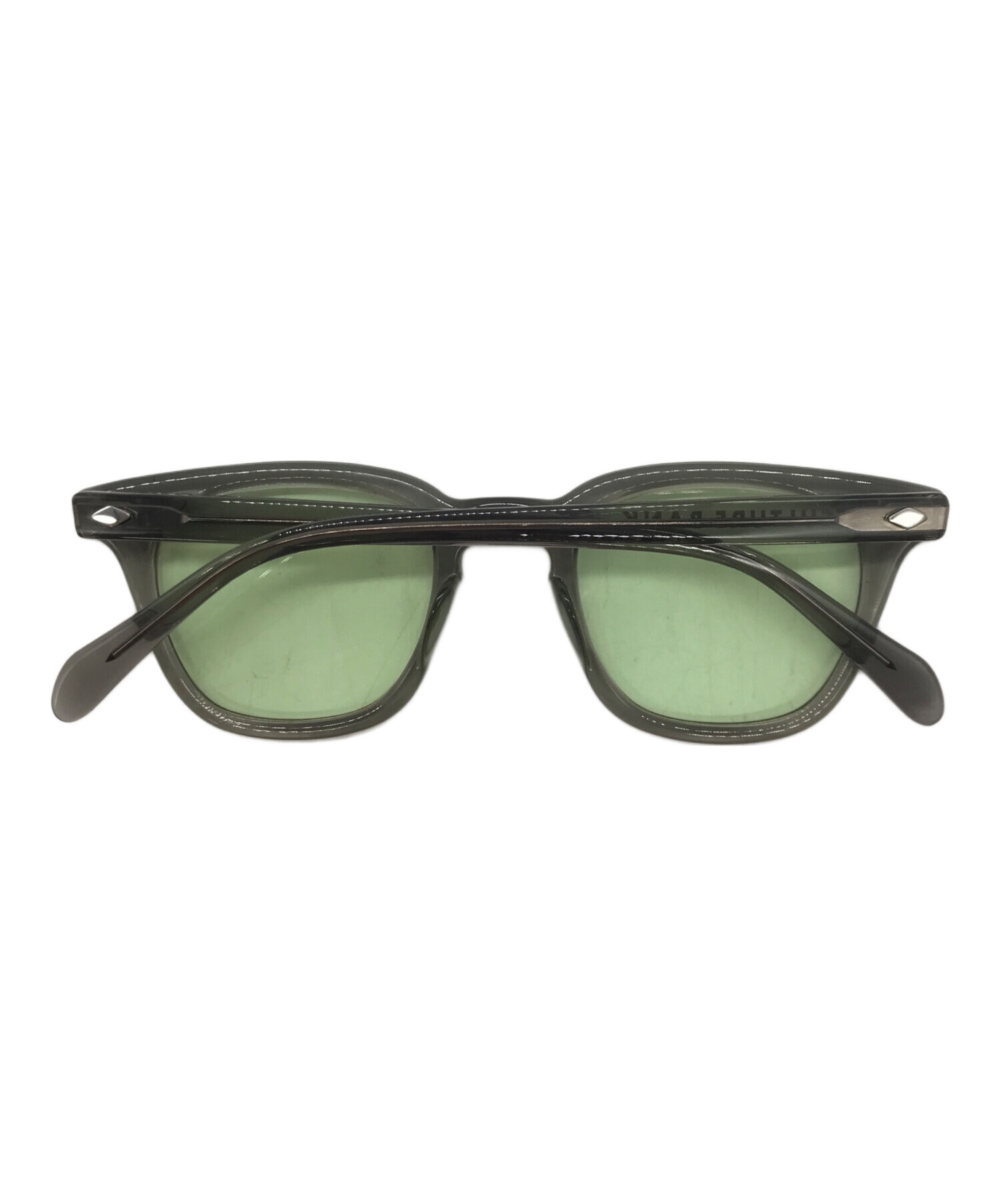 美品【CULTURE BANK】カルチャーバンクGI GLASSES(S)Green サングラス 辛抱強く アイウェア 服飾小物