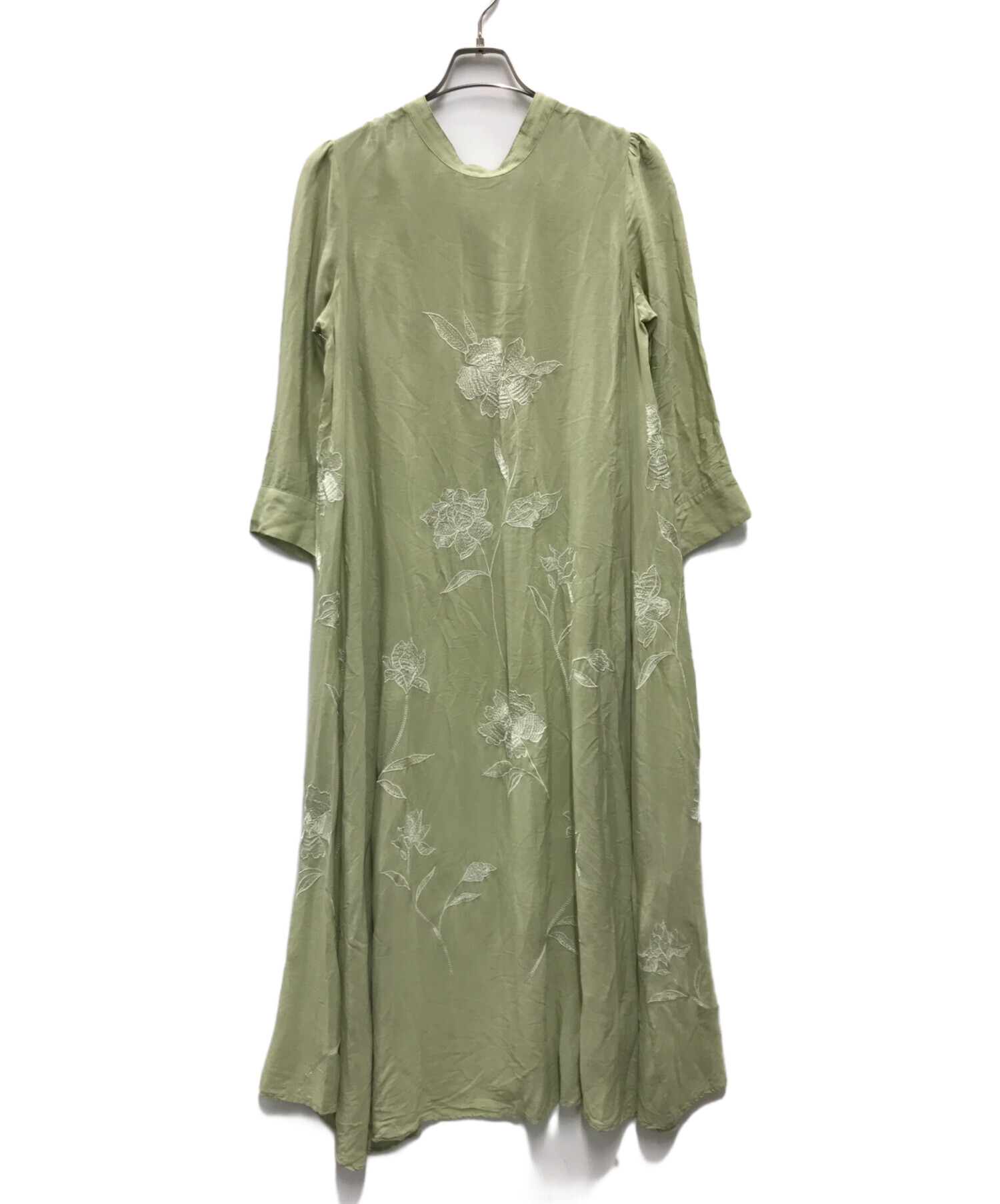 中古・古着通販】AMERI (アメリ) 2WAY FLOWER GARDEN DRESS グリーン サイズ:M｜ブランド・古着通販  トレファク公式【TREFAC FASHION】スマホサイト