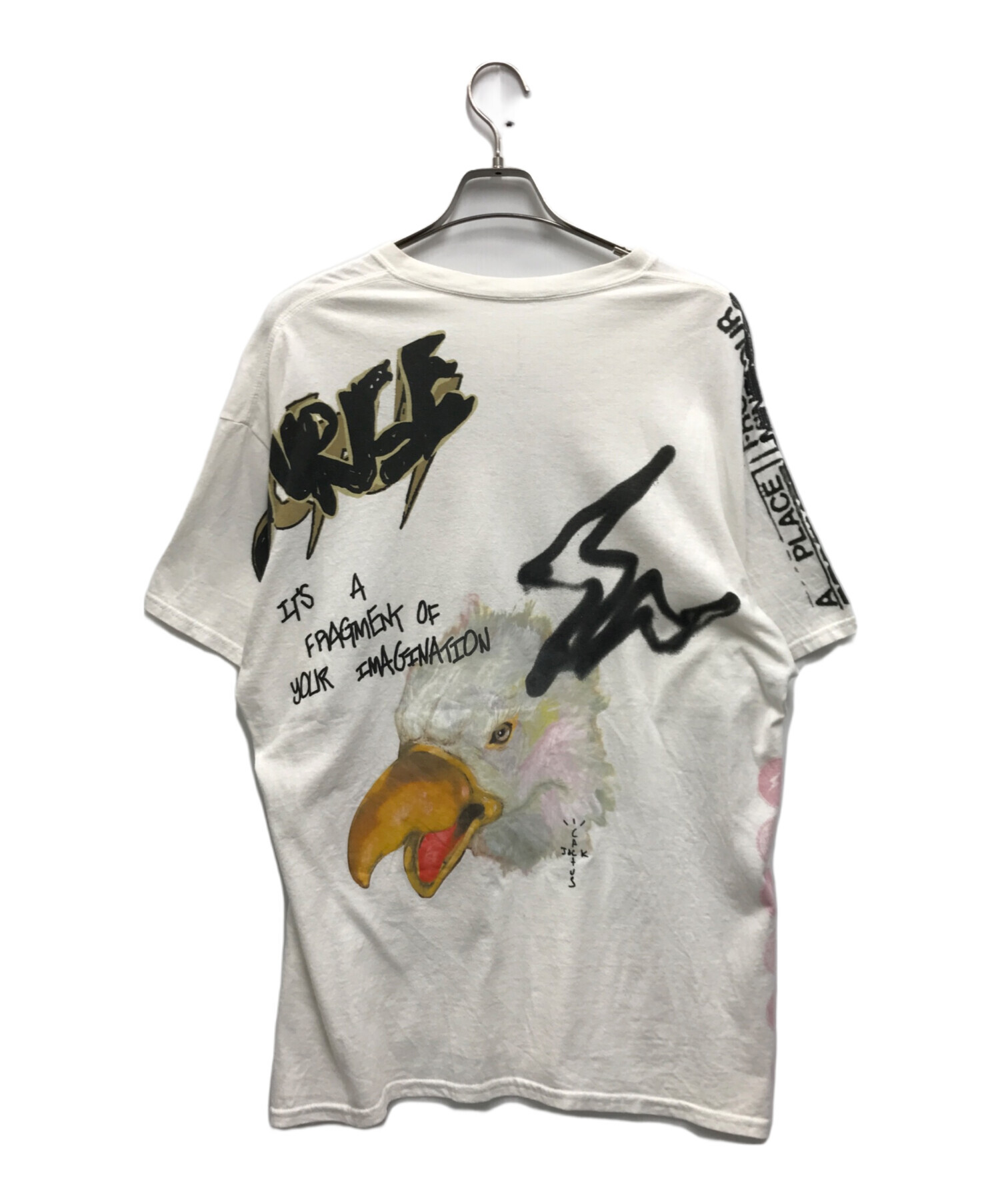 中古・古着通販】Travis Scott Cactus Jack (トラヴィス・スコット カクタスジャック) FRAGMENT DESIGN ( フラグメントデザイン) Sunrise Tee ホワイト サイズ:L｜ブランド・古着通販 トレファク公式【TREFAC FASHION】スマホサイト