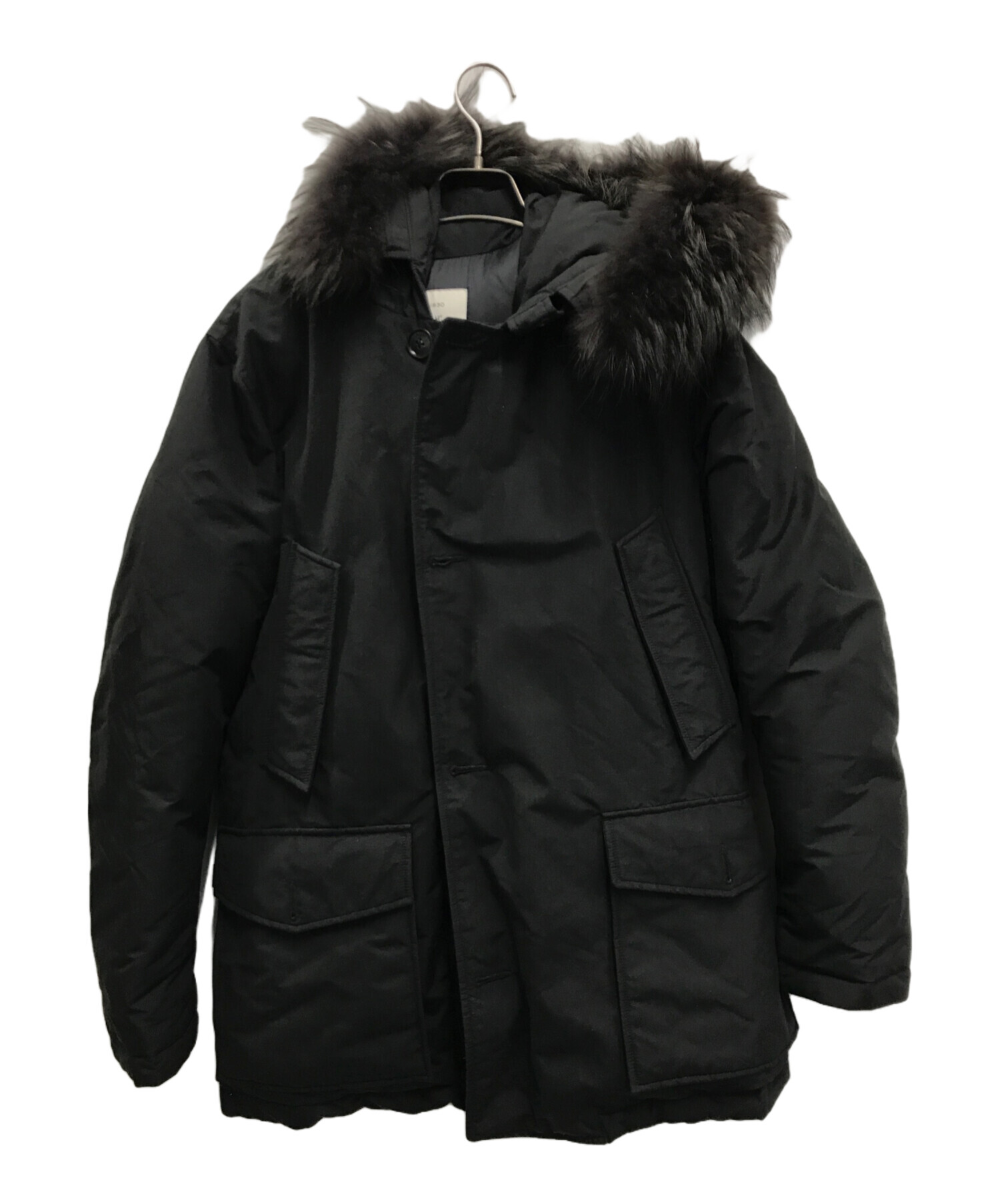 WOOLRICH (ウールリッチ) JOURNAL STANDARD relume (ジャーナルスタンダード レリューム) ARCTIC PARKA  ブラック サイズ:M