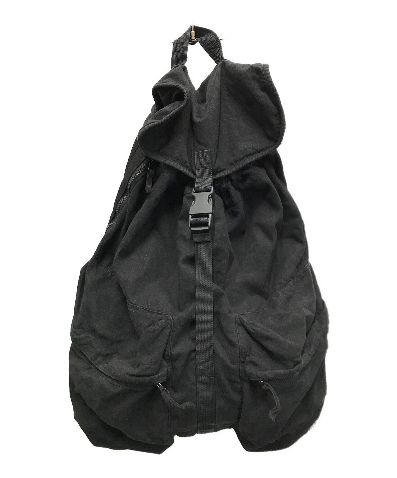 中古・古着通販】STONE ISLAND (ストーンアイランド) LINO NYLON TELA-TC BACKPACK ブラック｜ブランド・古着通販  トレファク公式【TREFAC FASHION】スマホサイト