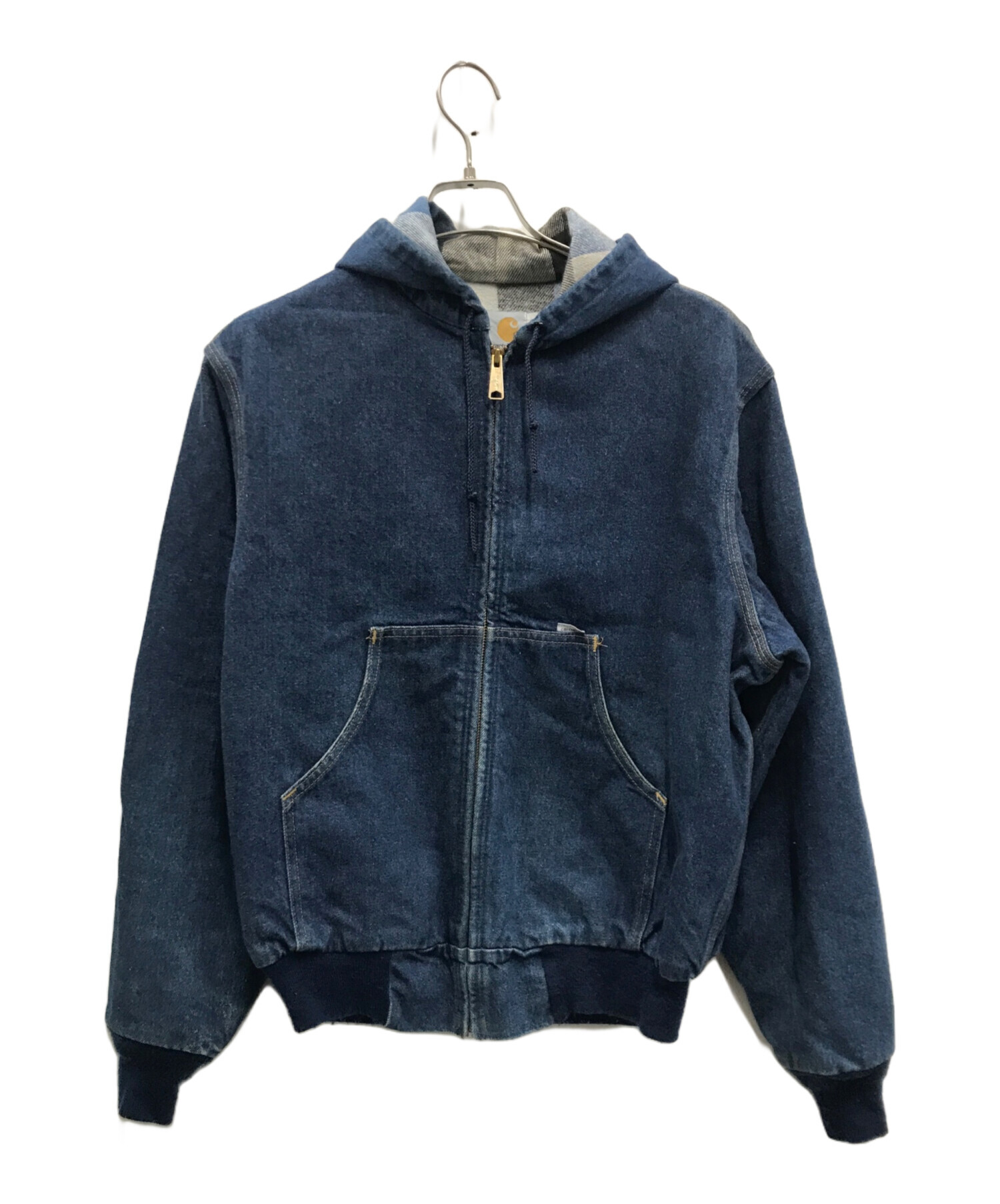 中古・古着通販】CarHartt (カーハート) デニムアクティブジャケット インディゴ サイズ:L｜ブランド・古着通販 トレファク公式【TREFAC  FASHION】スマホサイト