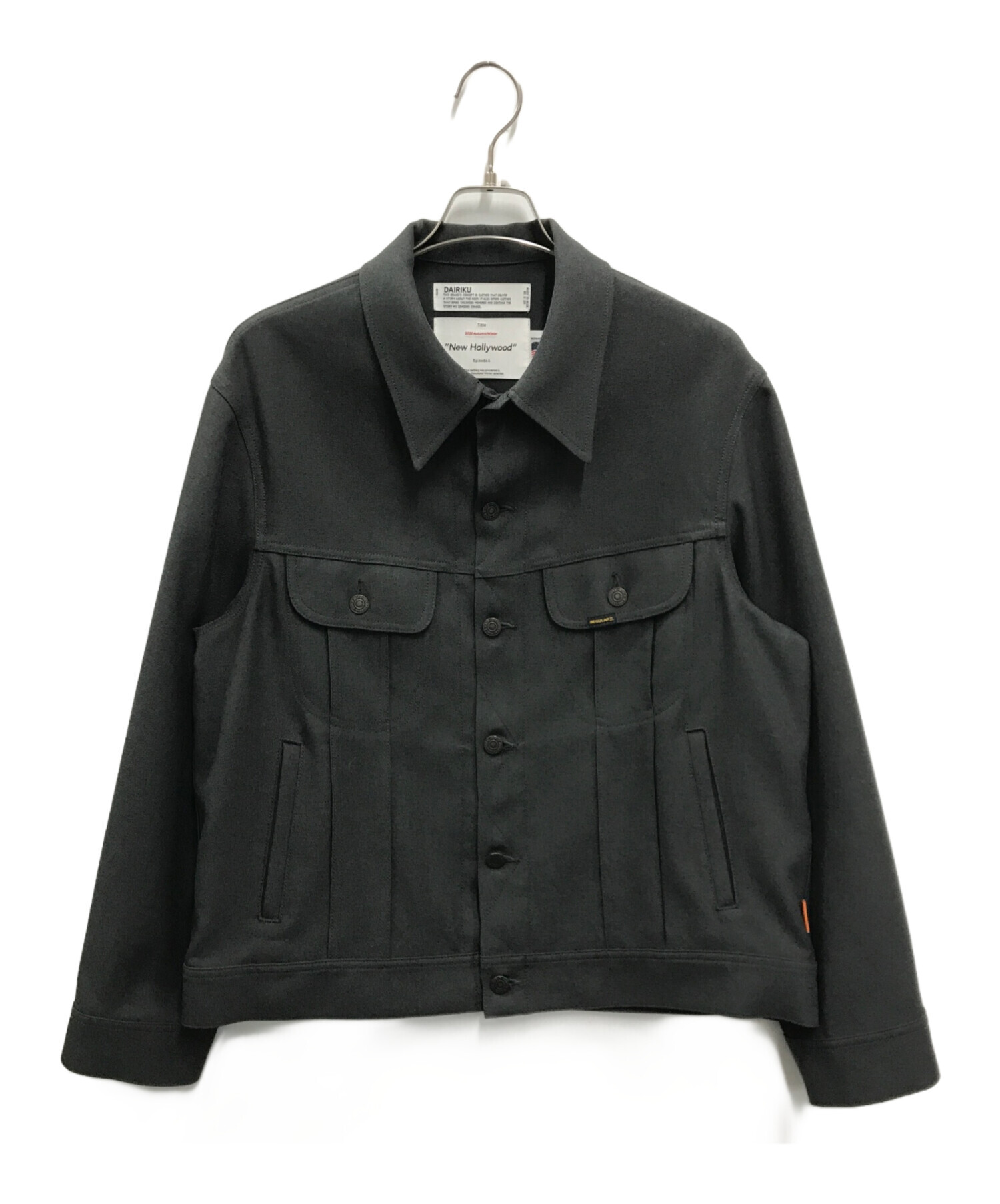 中古・古着通販】DAIRIKU (ダイリク) REGULAR POLYESTER JACKET グレー サイズ:FREE｜ブランド・古着通販  トレファク公式【TREFAC FASHION】スマホサイト