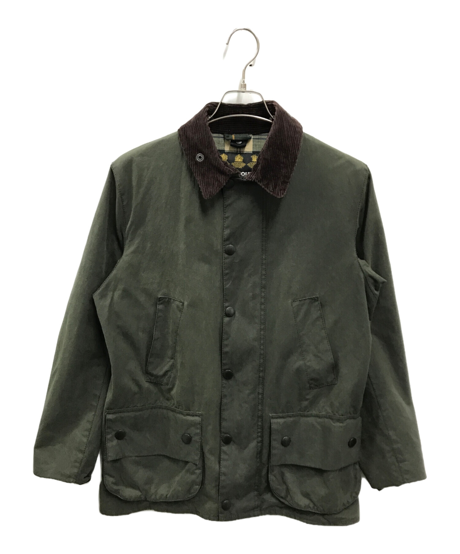 中古・古着通販】Barbour (バブアー) CLASSIC BEWICK JACKET(クラシック ビュイック ジャケット) カーキ  サイズ:36｜ブランド・古着通販 トレファク公式【TREFAC FASHION】スマホサイト