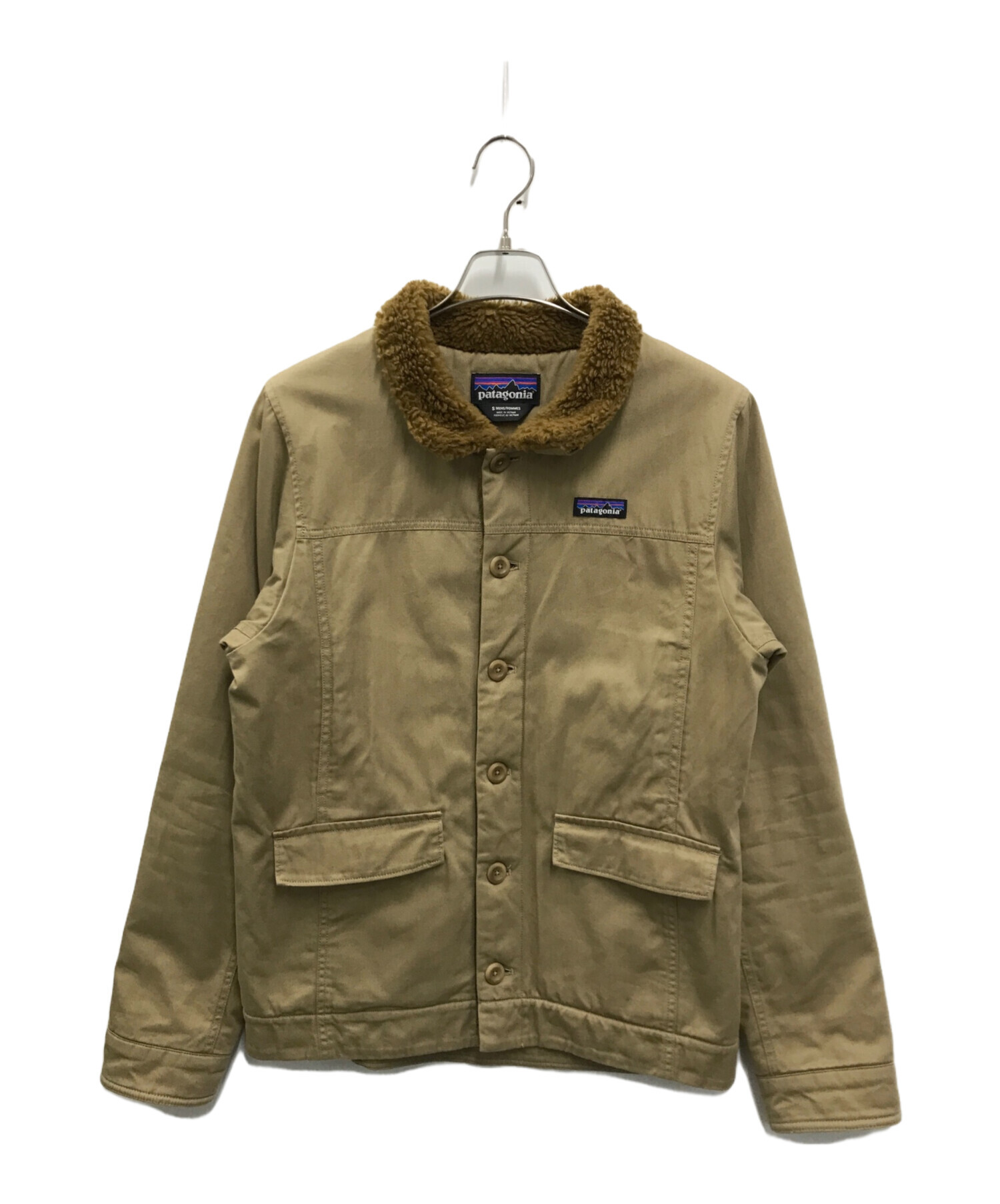 中古・古着通販】Patagonia (パタゴニア) MAPLE GROVE DECK JACKET(メープル グローブ デック ジャケット) ベージュ  サイズ:S｜ブランド・古着通販 トレファク公式【TREFAC FASHION】スマホサイト