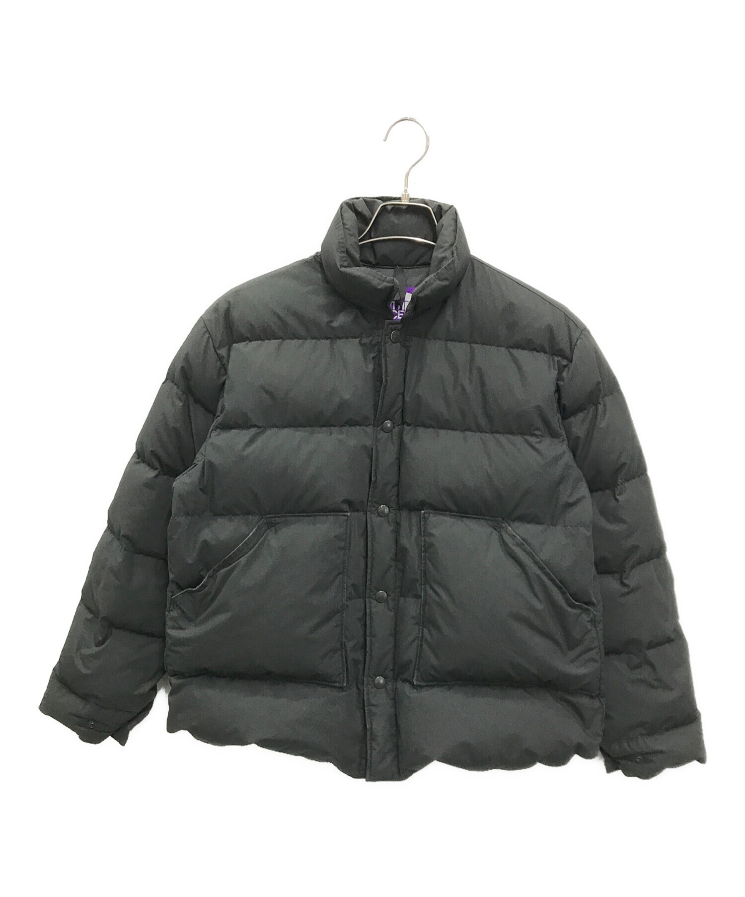 THE NORTHFACE PURPLELABEL (ザ・ノースフェイス パープルレーベル) Midweight 65/35 Stuffed  Shirt(ミッドウェイト 65/35 スタッフド シャツ) ブラック サイズ:M