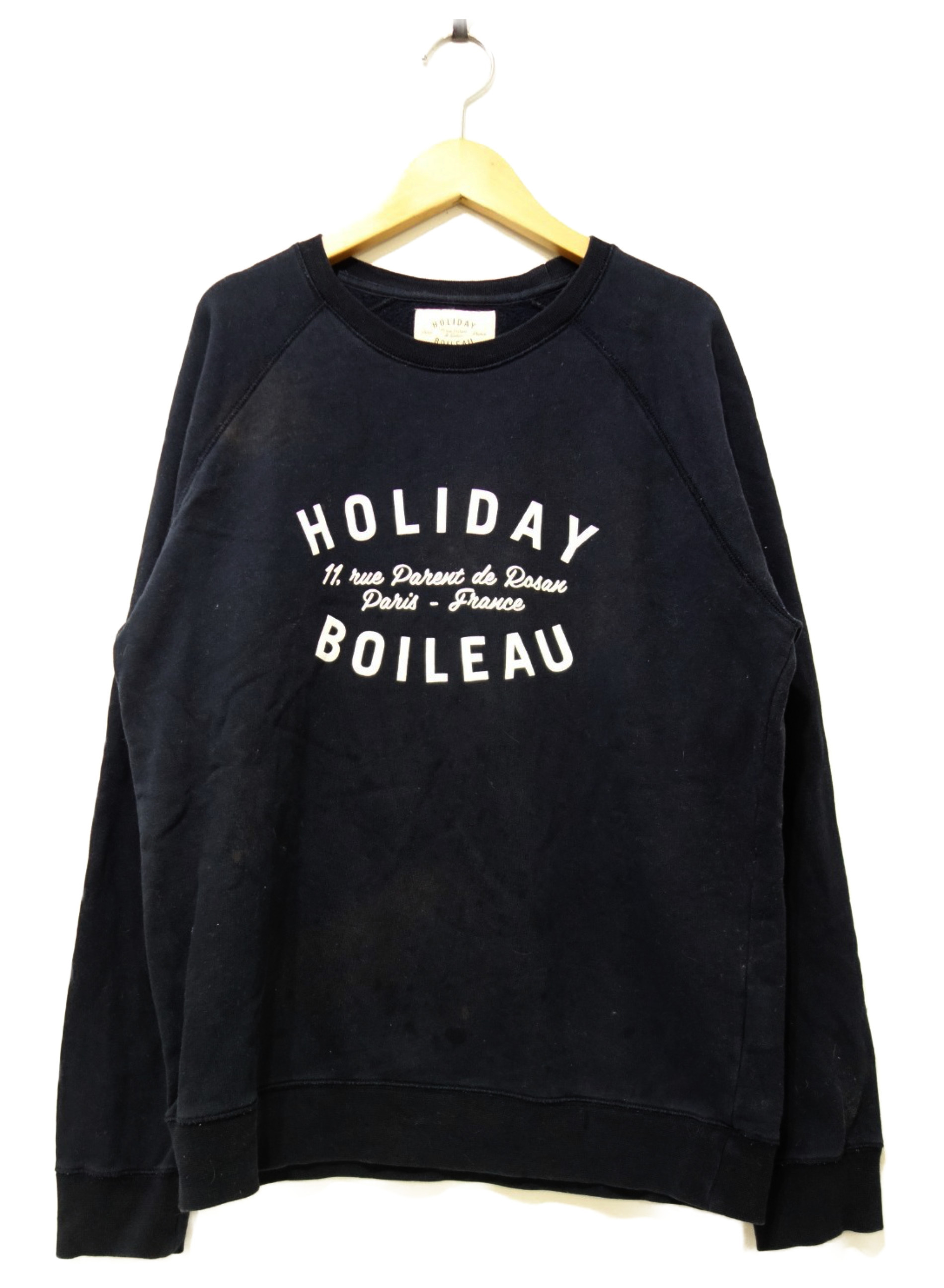 Holiday Boileau (ホリデーボアロ) スウェット ネイビー サイズ:Large HOLIDAY SWEAT　19070570001310