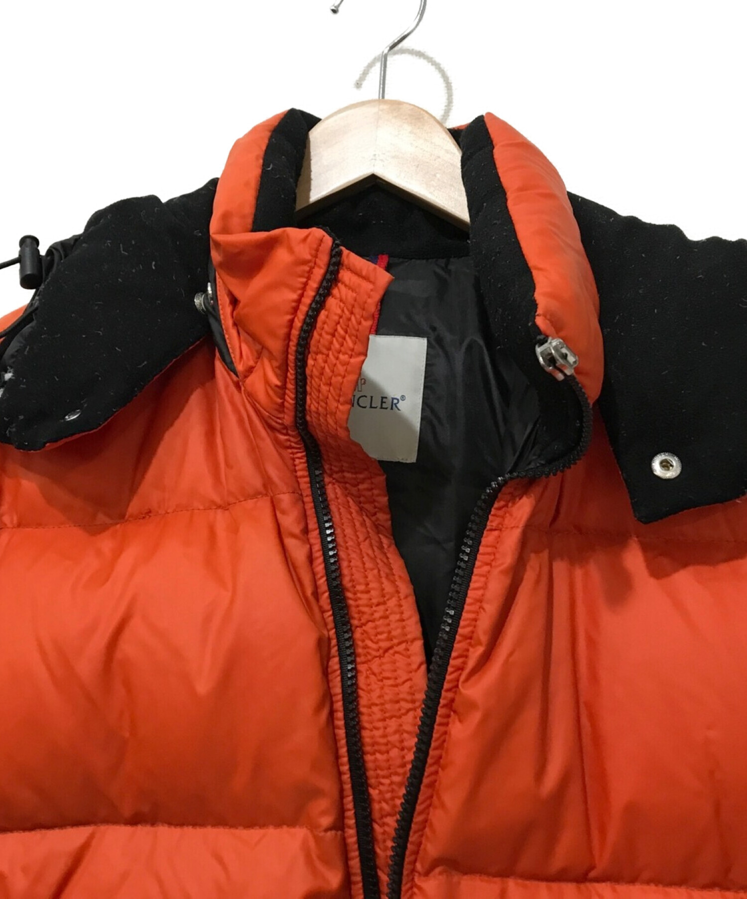 中古・古着通販】MONCLER (モンクレール) ダウンジャケット オレンジ