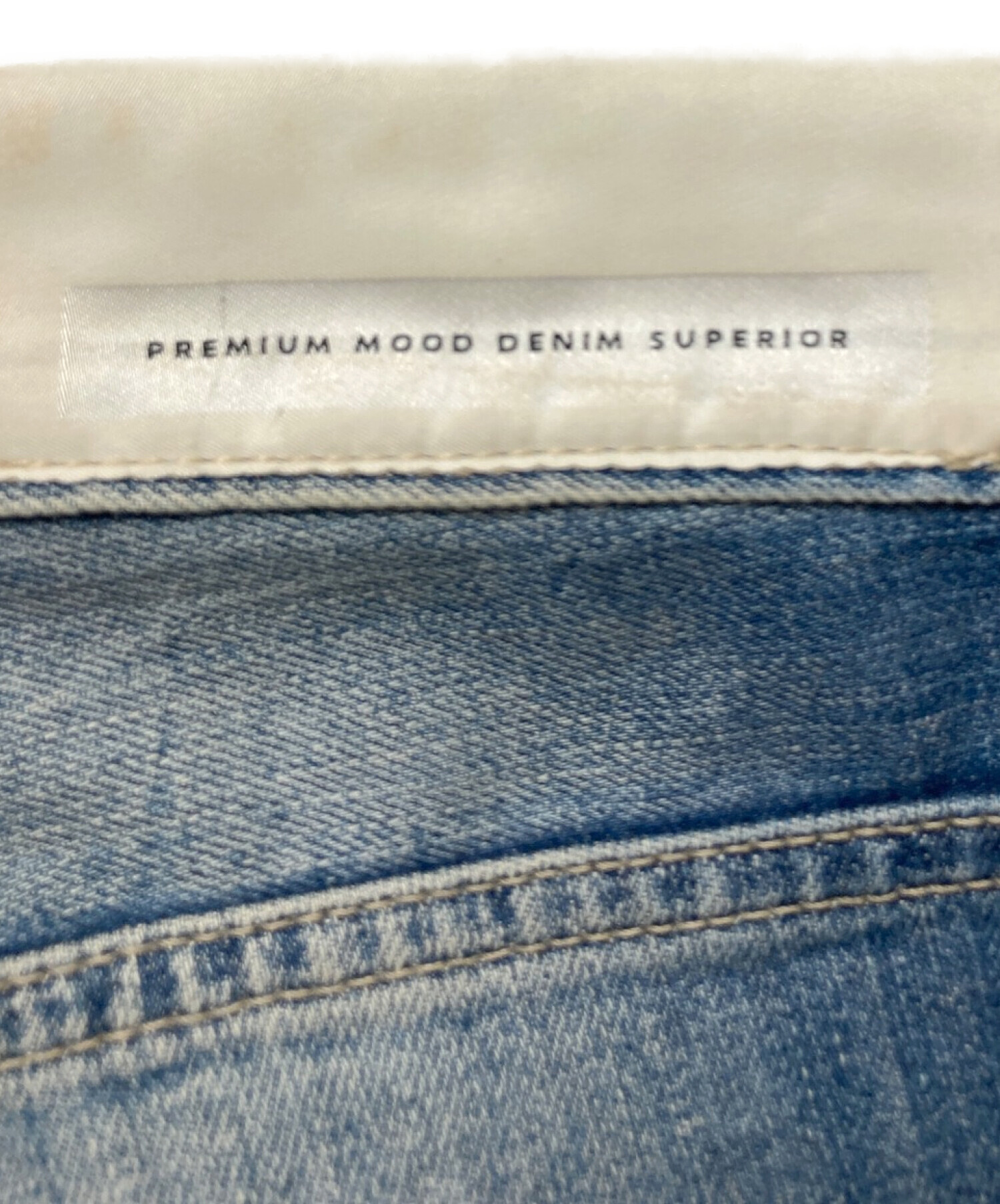 premium mood denim superior (プレミアムムードデニムスーペリア) デニムパンツ インディゴ サイズ:W30