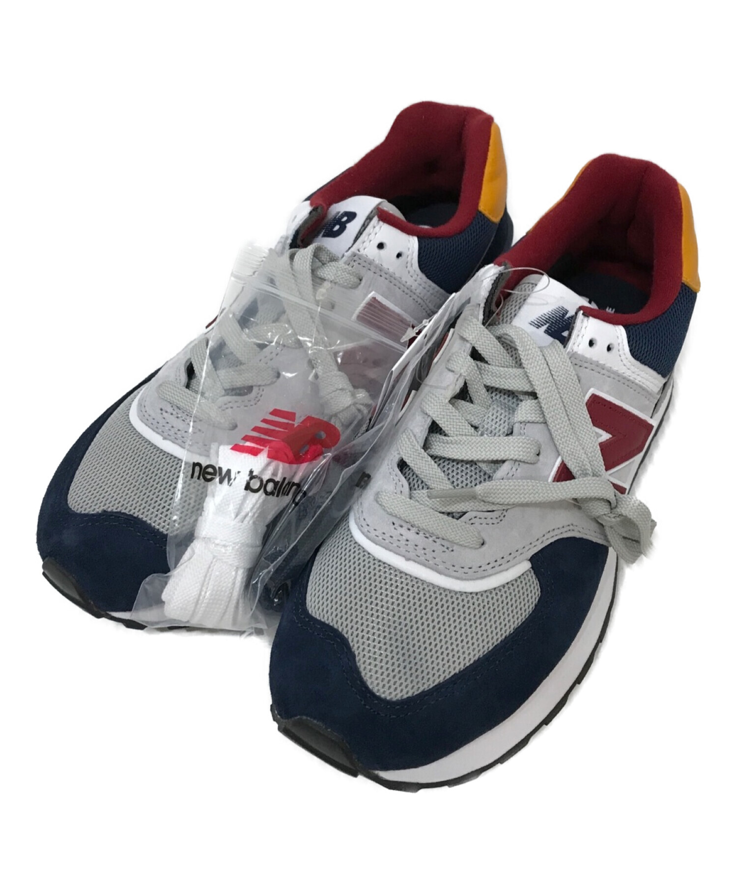 NEW BALANCE (ニューバランス) ローカットスニーカー マルチカラー サイズ:27 未使用品