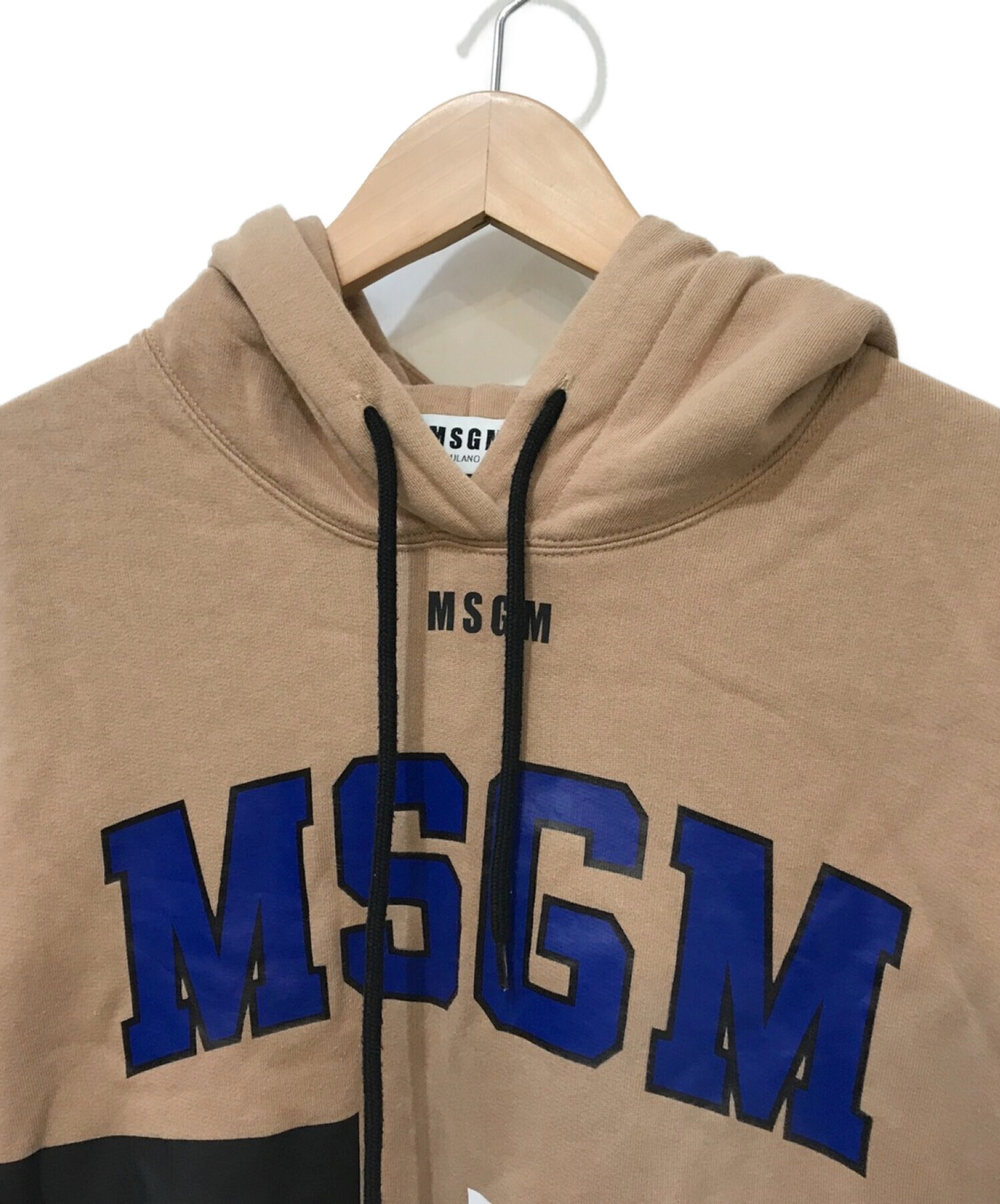 中古・古着通販】MSGM (エムエスジーエム) プリントロゴパーカー