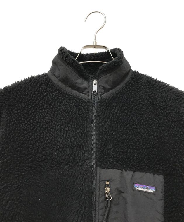 Patagonia (パタゴニア) カナダ製レトロXフリースジャケット ブラック サイズ:M