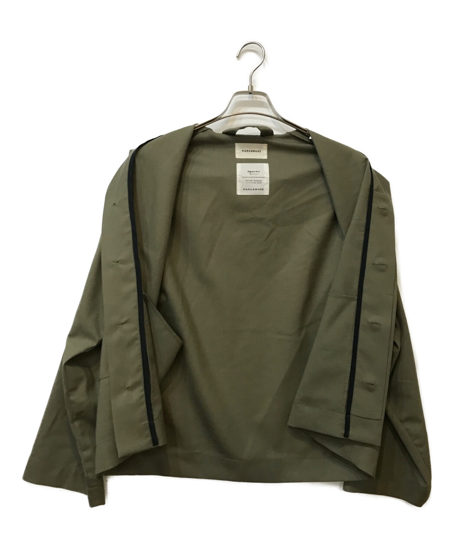 MARKAWARE (マーカウェア) ユーティリティ- CPOシャツジャケット グリーン サイズ:1