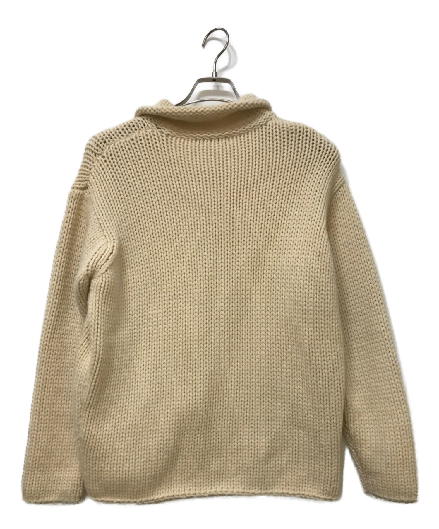 manrico cashmere (マンリコ カシミア) ニットカーディガン アイボリー サイズ:-