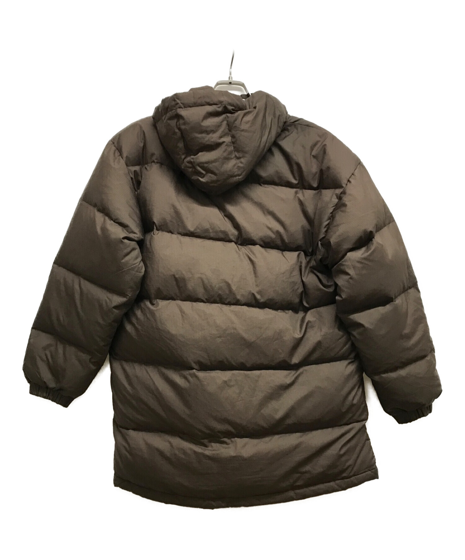 Fred Perry down jacket paffer brown肉厚でボックスシルエット ...