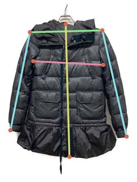 中古・古着通販】MONCLER (モンクレール) ダウンジャケット グレー