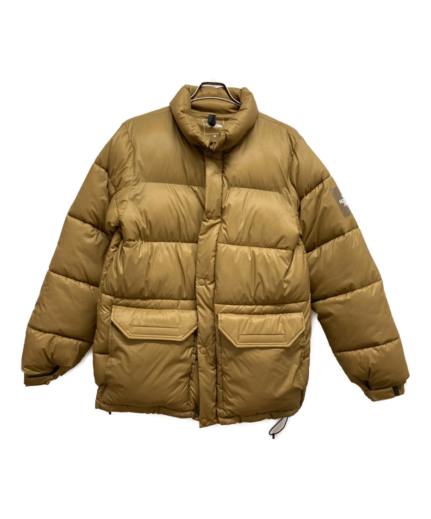 THE NORTH FACE (ザ ノース フェイス) ダウンジャケット ベージュ サイズ:M