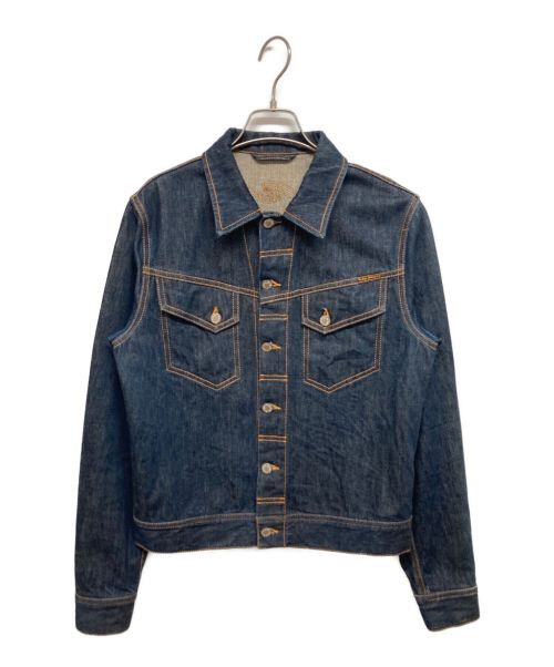 デニムジャケット定価3.8万 Nudie Jeans デニムジャケット デニムシャツ インディゴ