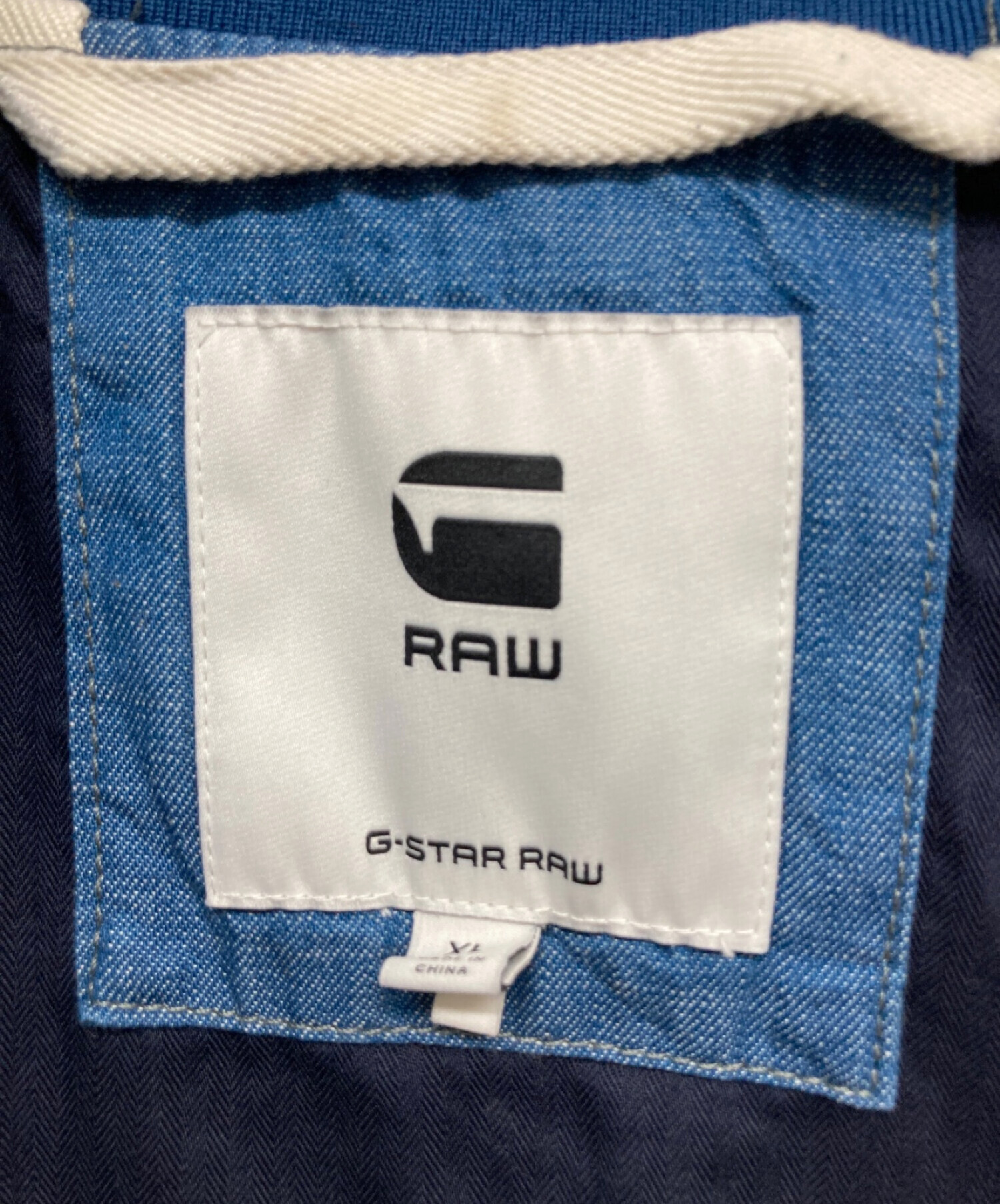 G-STAR RAW (ジースターロゥ) スタジャン インディゴ サイズ:XL