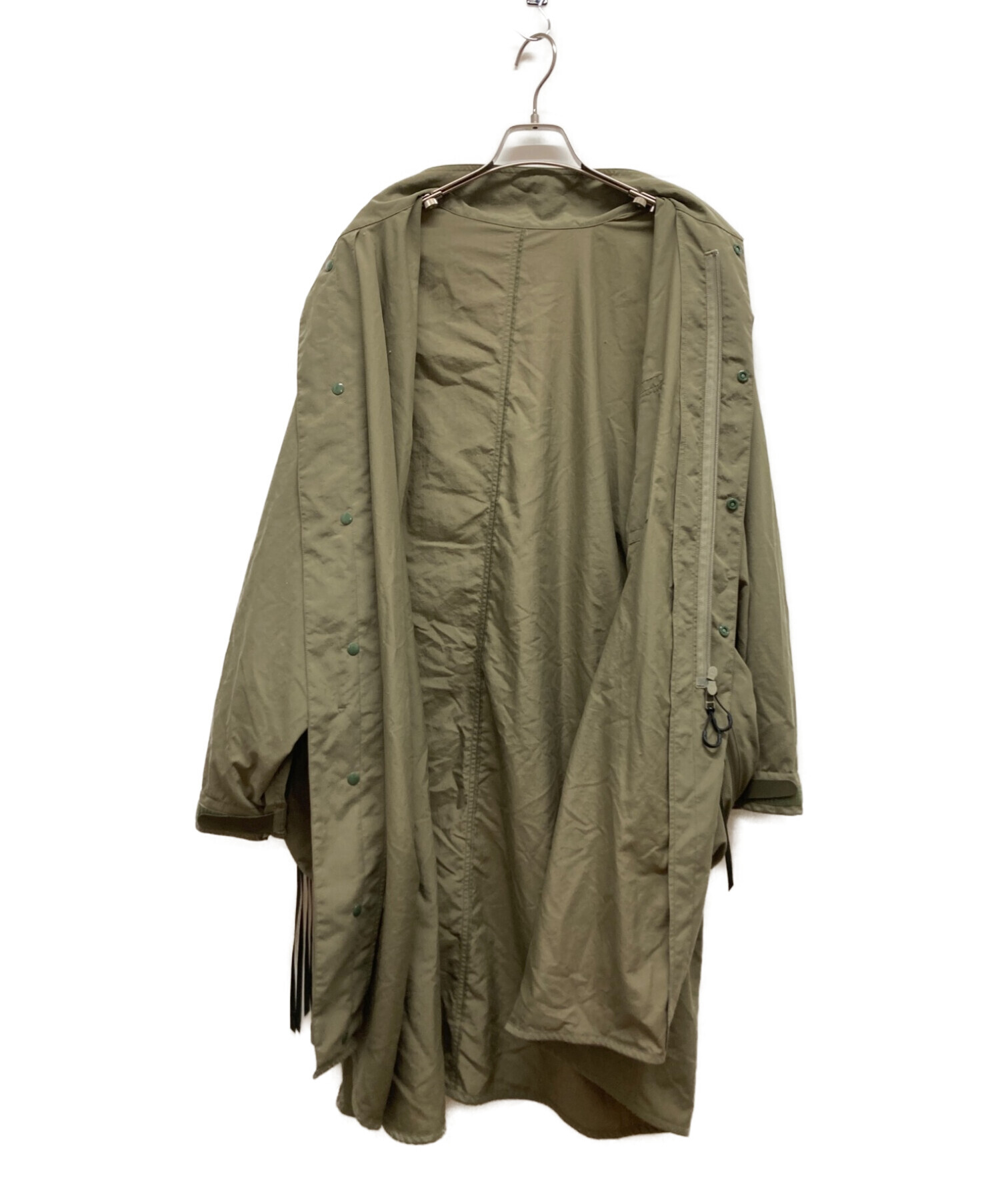 COMFY OUTDOOR GARMENT (コンフィーアウトドアガーメント) RAIN FALLS PONCHO グリーン サイズ:Ｓ