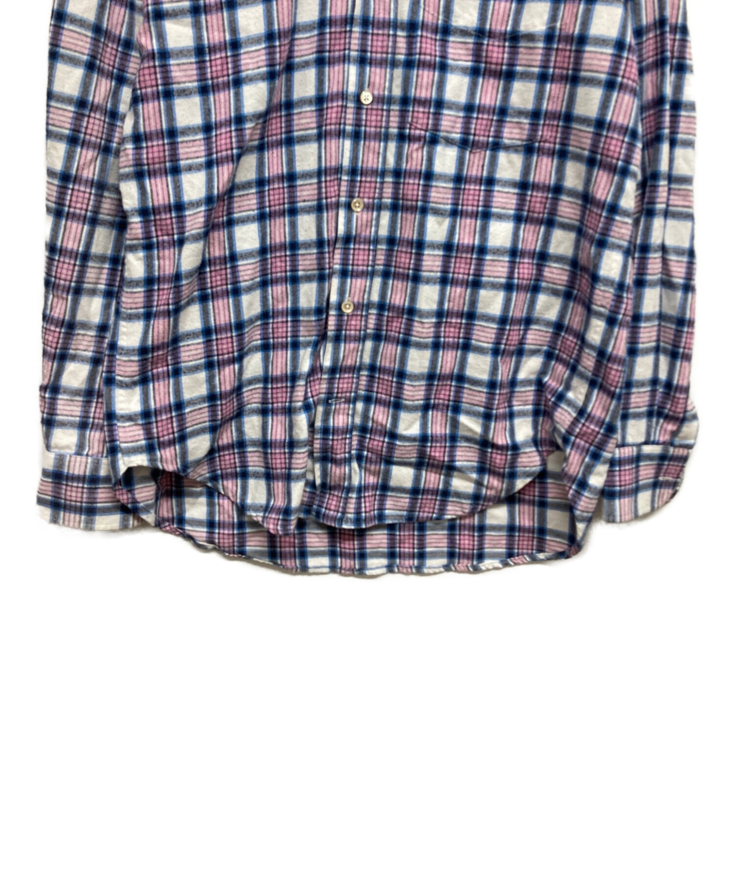 OUR LEGACY CHECK SHIRT ピンク チェックシャツ M - トップス