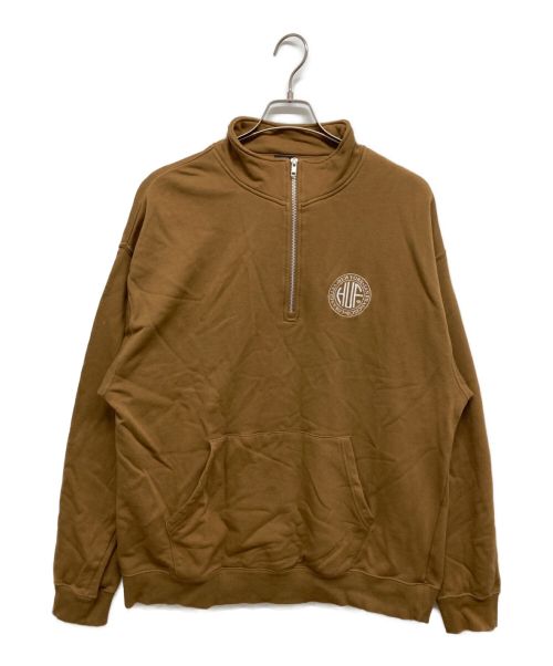 【中古・古着通販】HUF (ハフ) ハーフジップスウェット