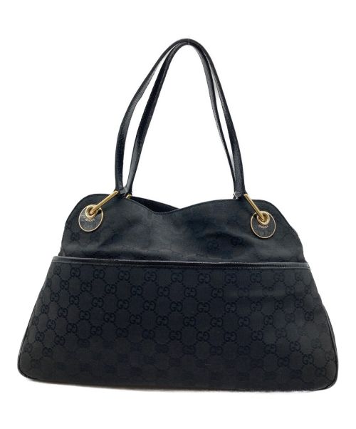 【中古・古着通販】GUCCI (グッチ) トートバッグ ブラック