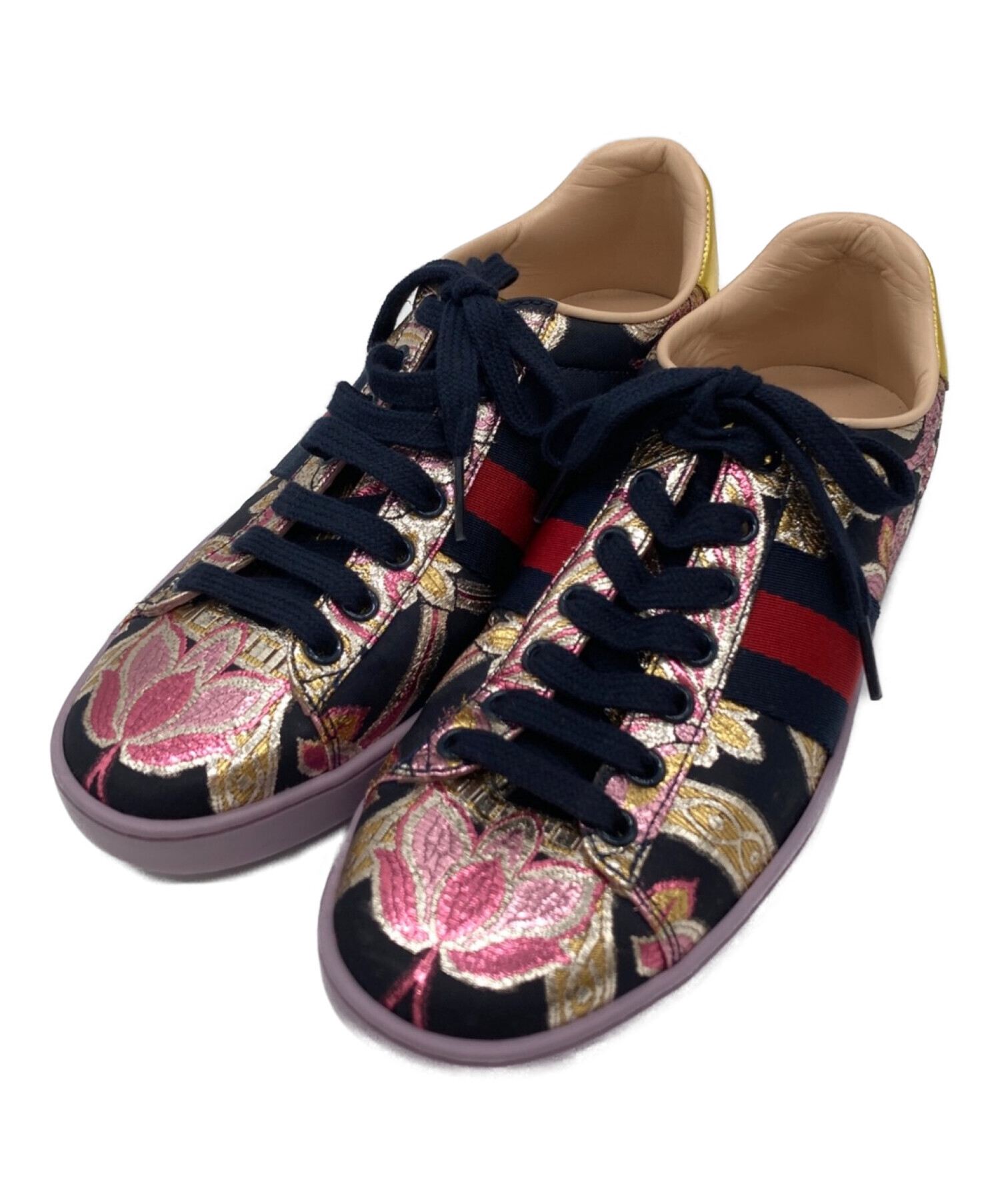 中古・古着通販】GUCCI (グッチ) シャリージャガードフラワー