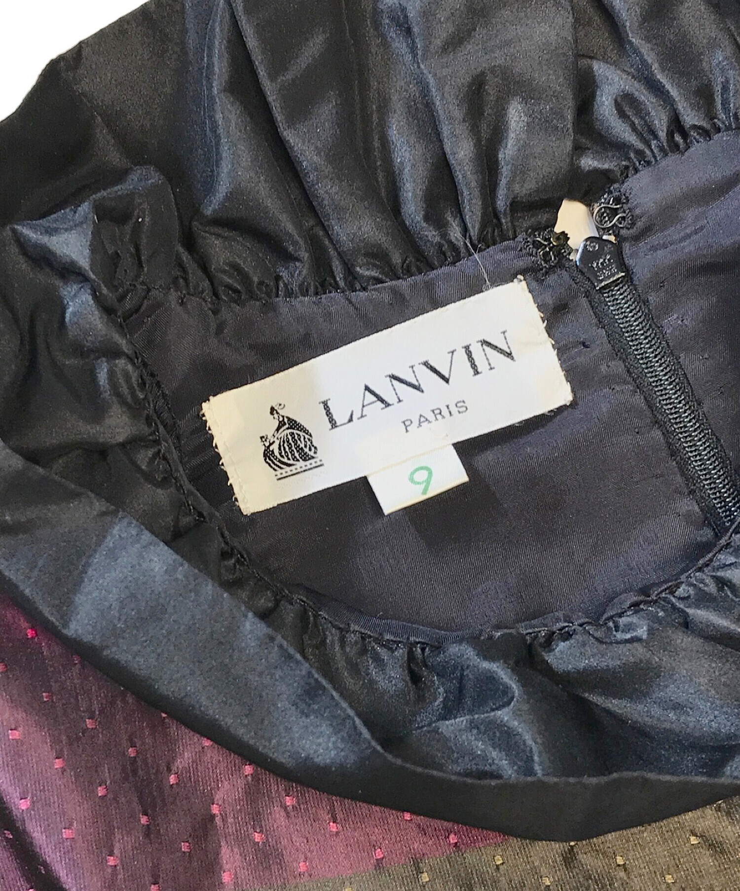 中古・古着通販】LANVIN (ライバン) ワンピース パープル サイズ:9