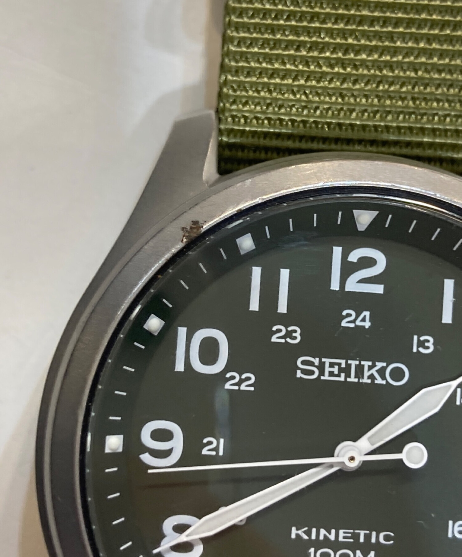 中古・古着通販】SEIKO (セイコー) 腕時計 グリーン｜ブランド・古着 