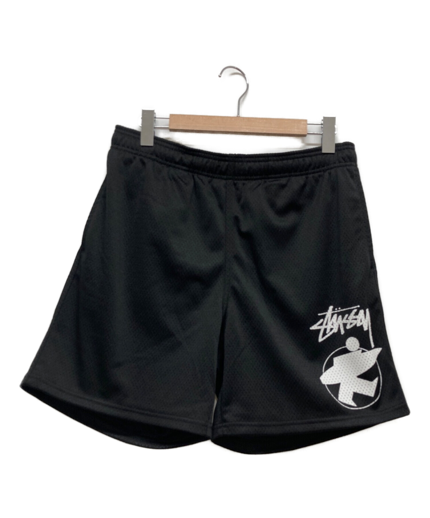 中古・古着通販】stussy (ステューシー) ハーフパンツ ブラック サイズ