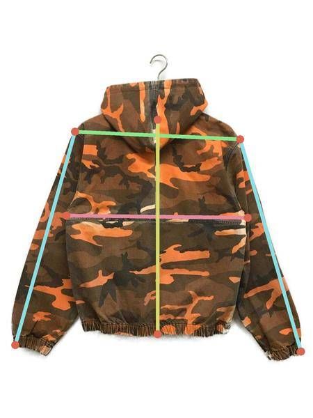 【中古・古着通販】stussy (ステューシー) SPRAY DYE HOODED