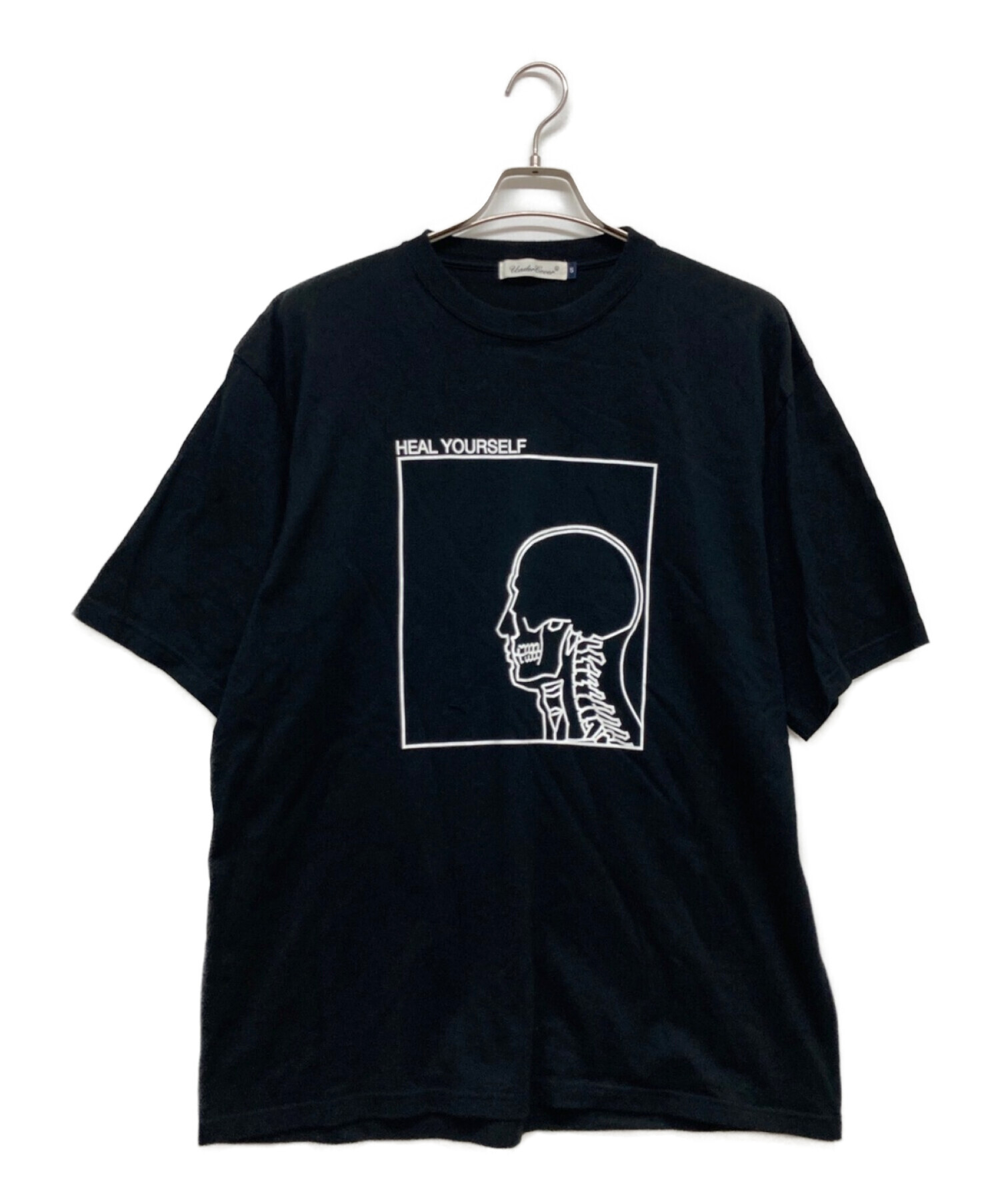 UNDERCOVER (アンダーカバー) スカルTシャツ ブラック サイズ:5