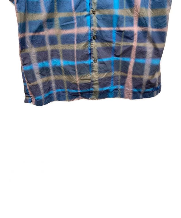DIESEL (ディーゼル) オーバーチェックシャツ ブルー サイズ:46