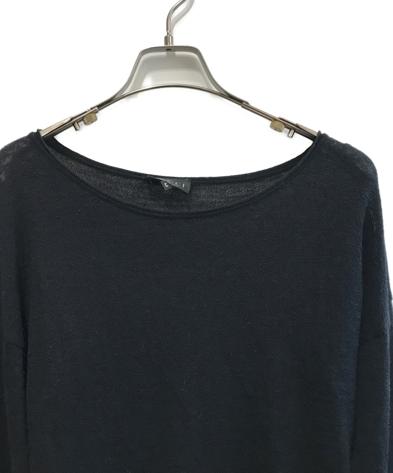 中古・古着通販】GUCCI (グッチ) ニット ブラック サイズ:M｜ブランド