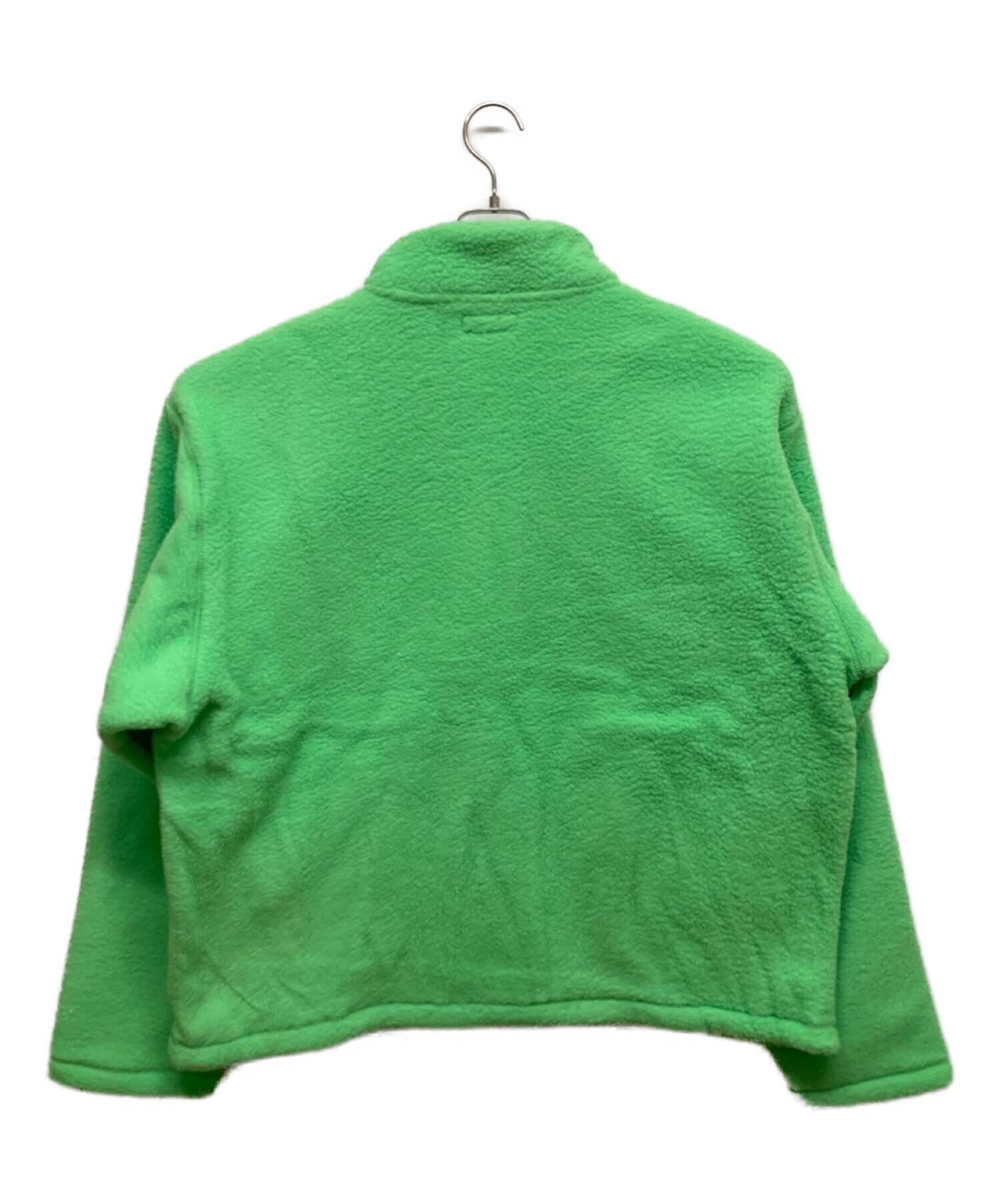 stussy (ステューシー) HALF ZIP MOCK NECK 黄緑 サイズ:XL