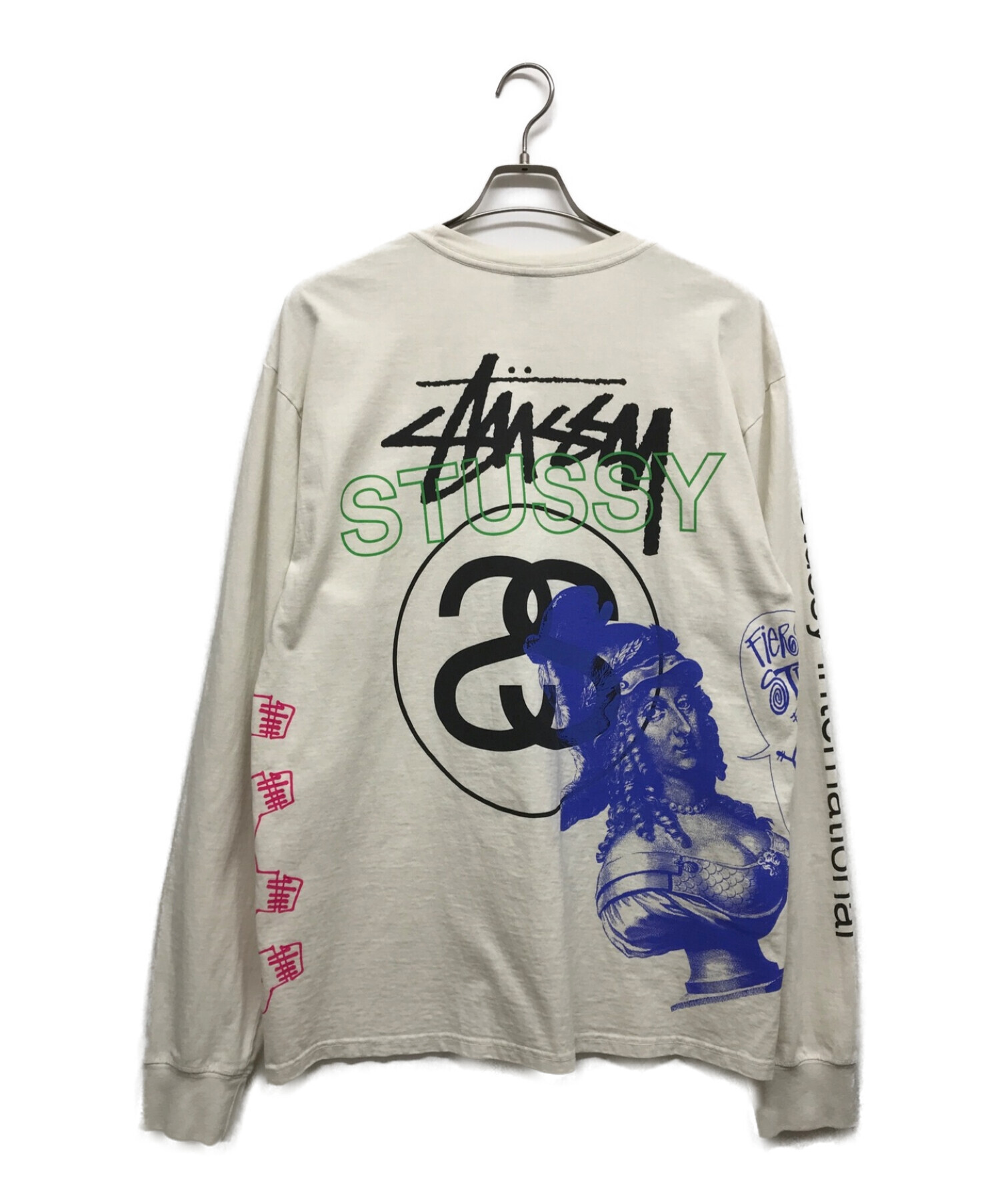 中古・古着通販】stussy (ステューシー) TEST STRIKE PIGMENT DYED LS