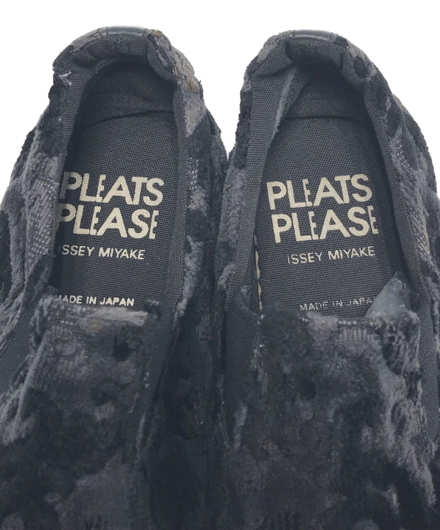 中古・古着通販】PLEATS PLEASE (プリーツプリーズ) ベロアスリッポン