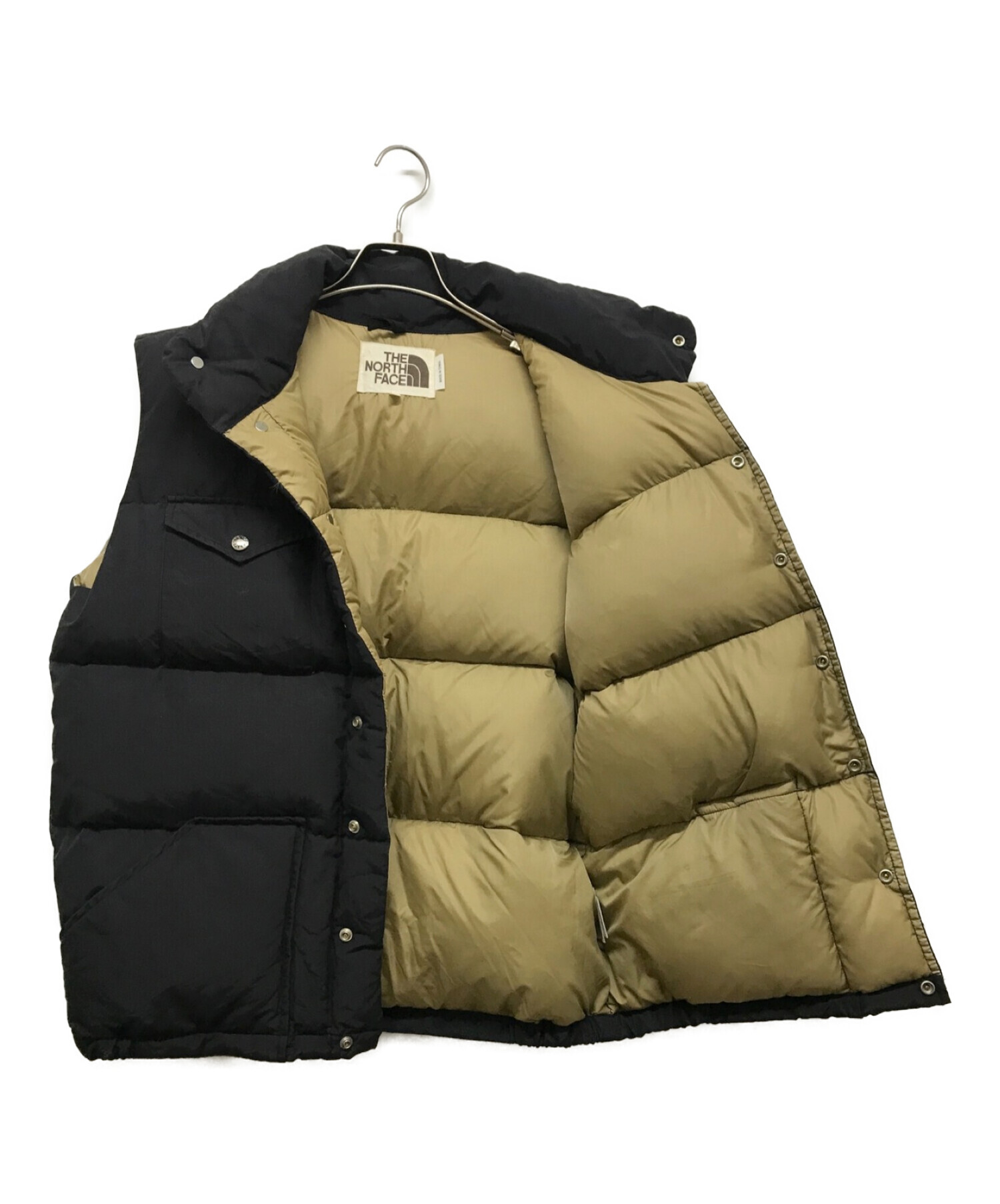 THE NORTH FACE (ザ ノース フェイス) ダウンベスト ブラック サイズ:L