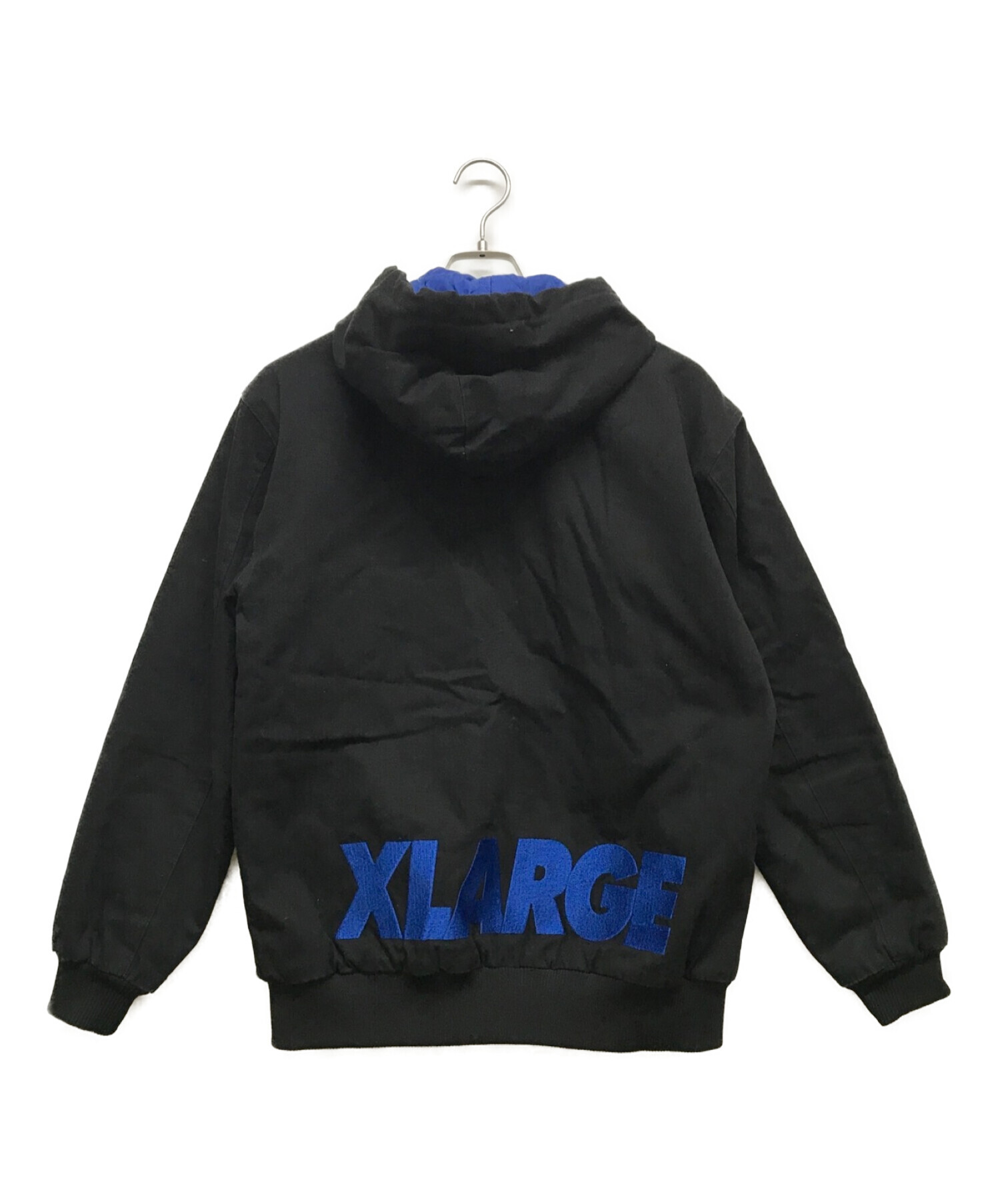 中古・古着通販】X-LARGE (エクストララージ) パーカー ブラック