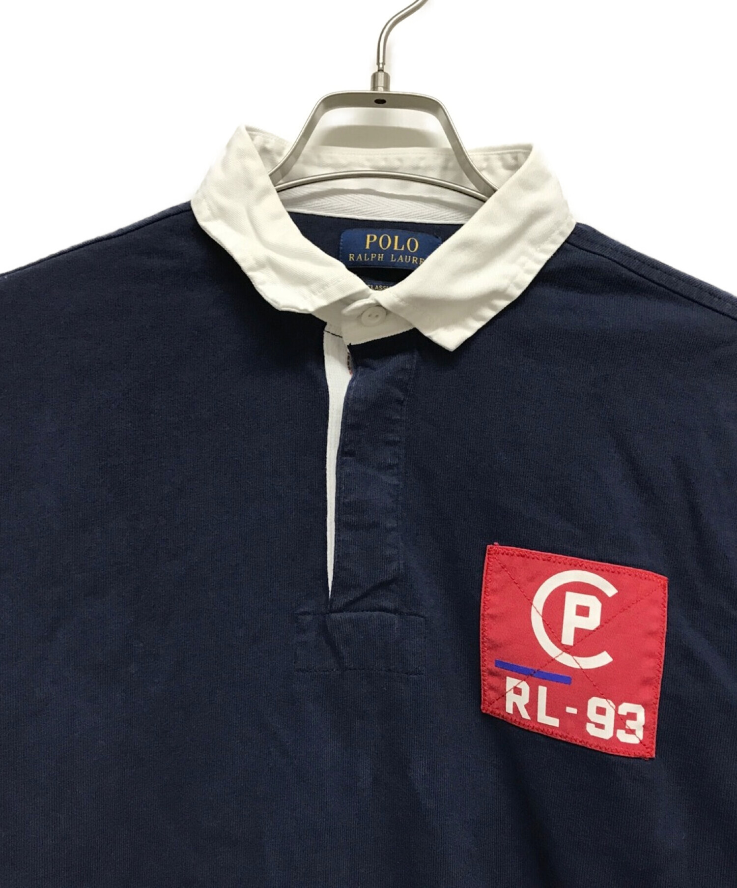 POLO RALPH LAUREN (ポロ・ラルフローレン) RL-93ラガーシャツ ネイビー サイズ:M