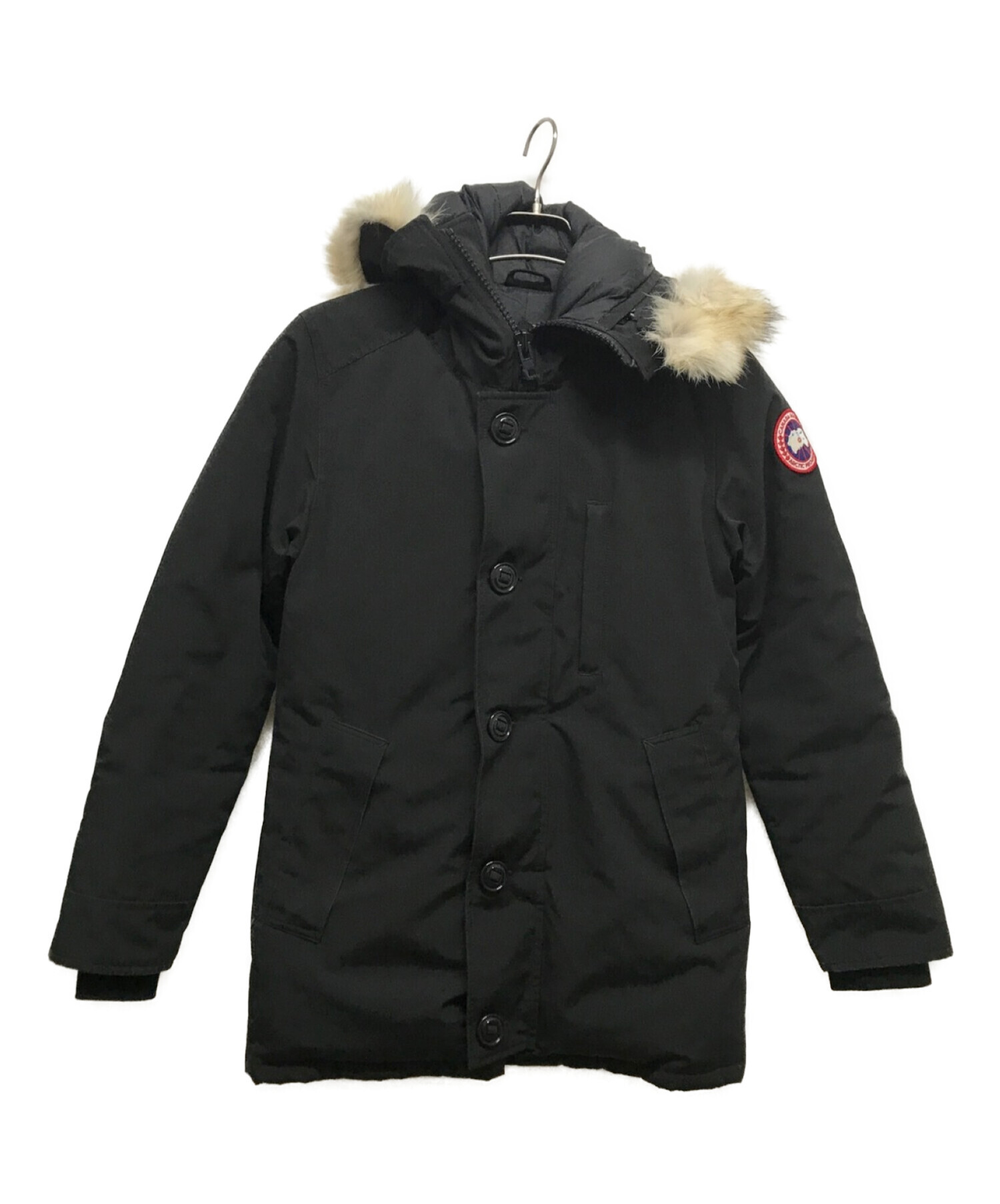 中古・古着通販】CANADA GOOSE (カナダグース) ダウンコート ブラック