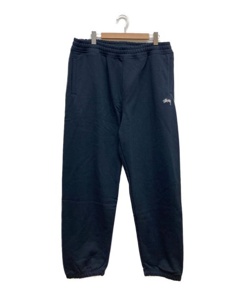 【中古・古着通販】stussy (ステューシー) Stock Logo Sweat Pant ネイビー サイズ:XL｜ブランド・古着通販  トレファク公式【TREFAC FASHION】スマホサイト