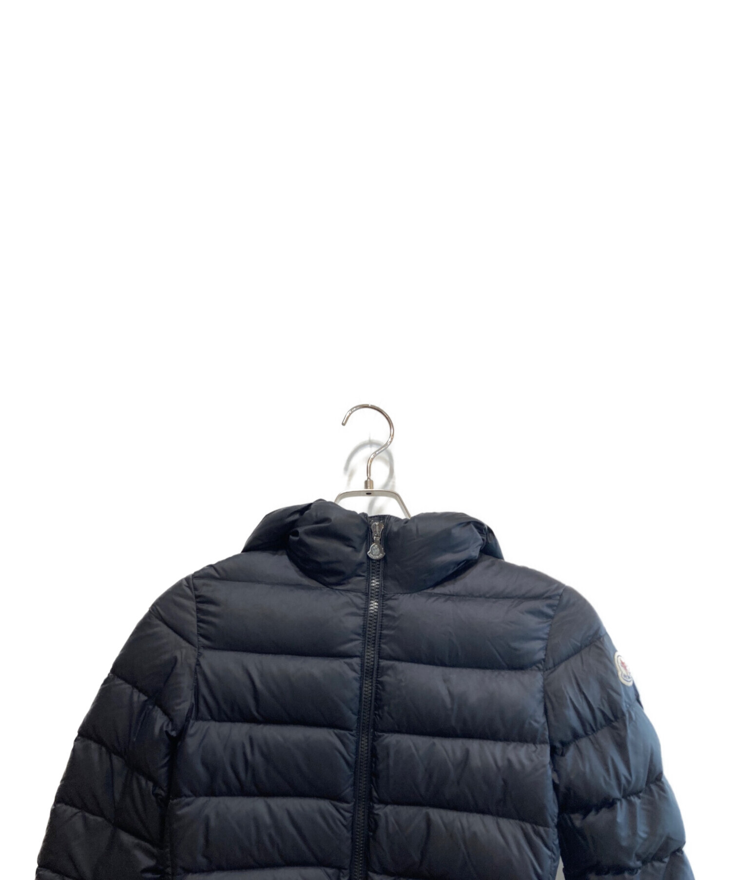 MONCLER (モンクレール) フリルダウンコート ブラック サイズ:12 152cm