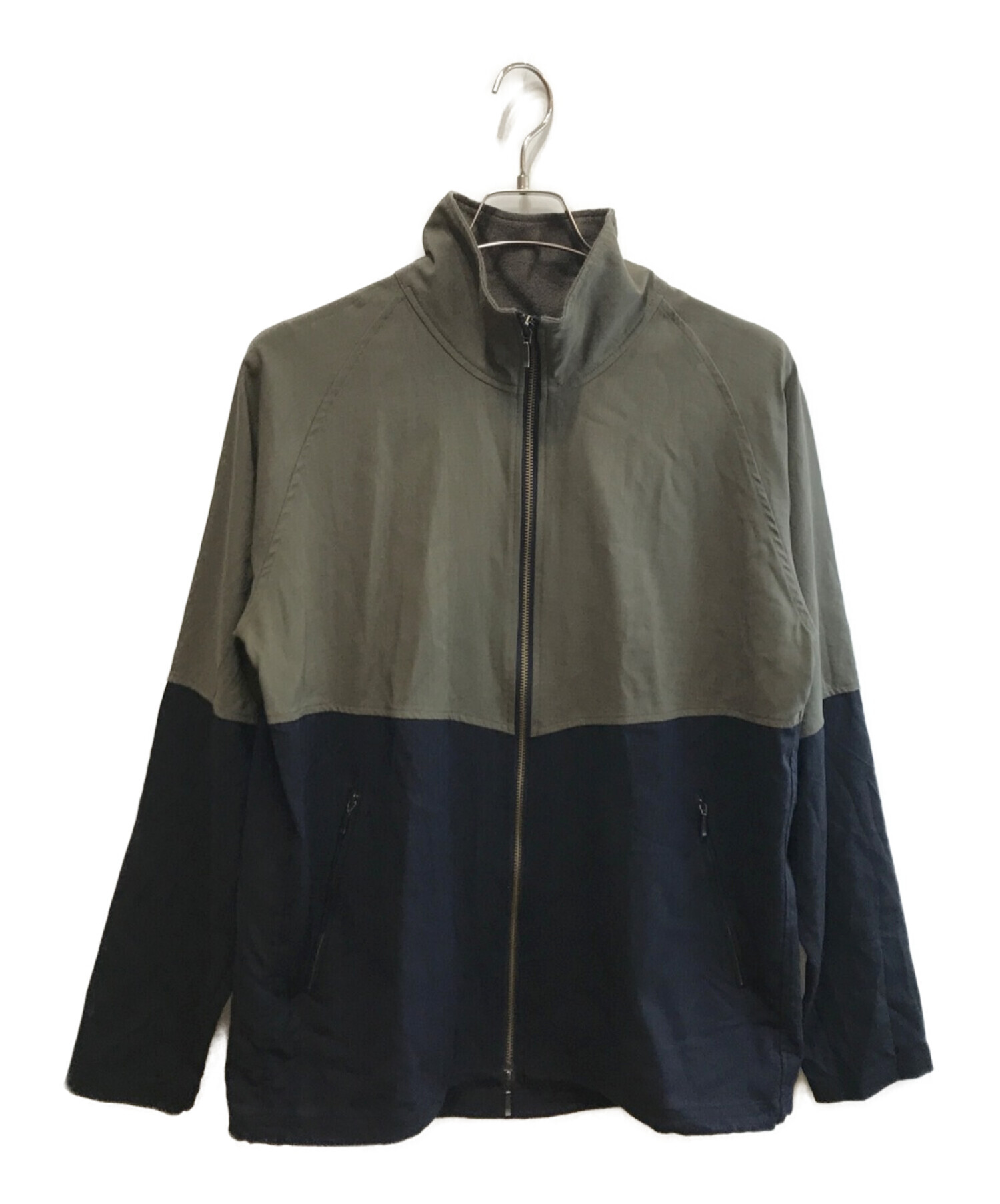 中古・古着通販】YANTOR (ヤントル) toro wool track jacket ブラック×カーキ サイズ:M｜ブランド・古着通販  トレファク公式【TREFAC FASHION】スマホサイト