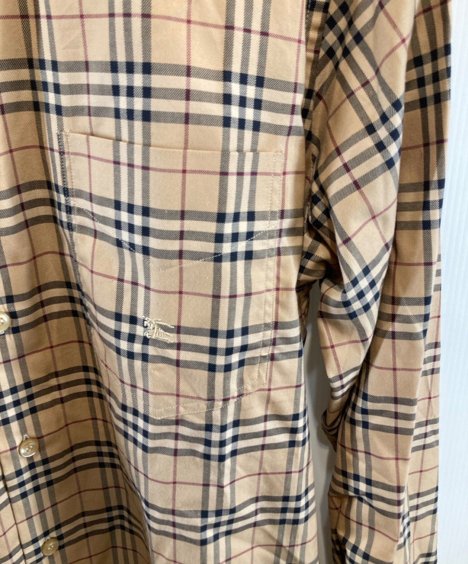 中古・古着通販】BURBERRY (バーバリー) ノヴァチェックシャツ