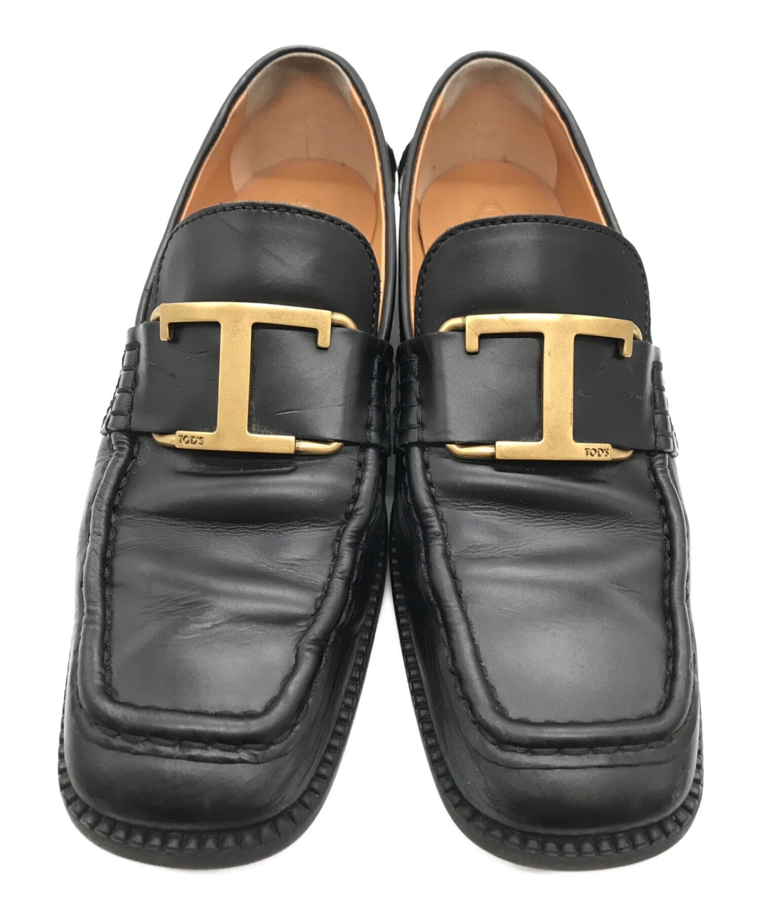 中古・古着通販】TOD'S (トッズ) タイムレスローファー ブラック