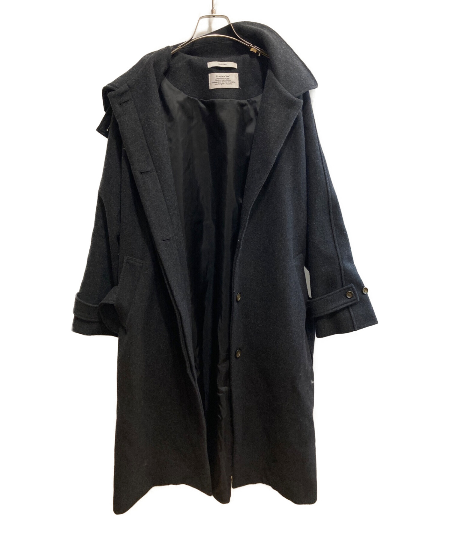 OHOTORO Dublin Coat charcoal 新品未使用 | camillevieraservices.com