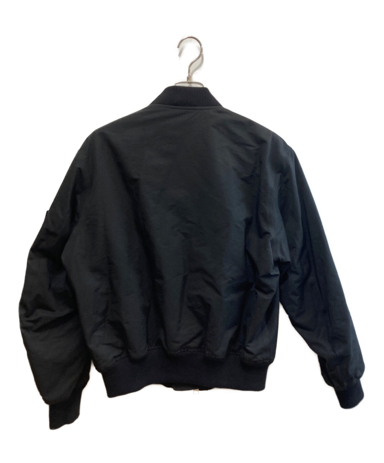 BOTTEGA VENETA (ボッテガベネタ) ボンバージャケット ブラック サイズ:48